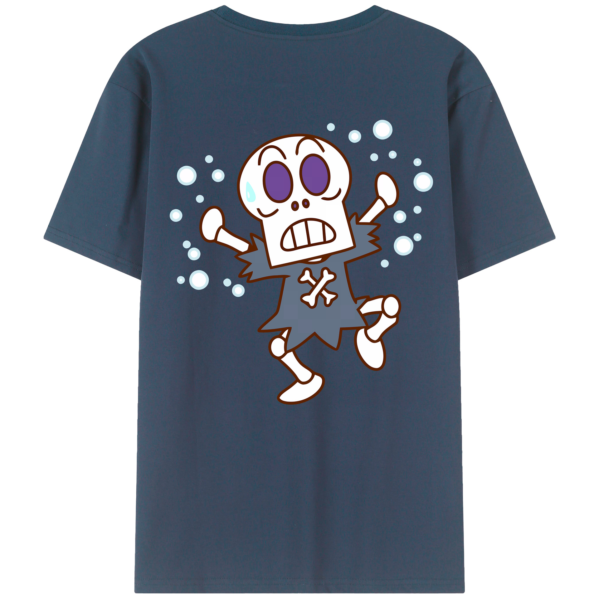 （画像用） アンパンマン Anpanman 綿100％ メンズ半袖Tシャツ（バックプリント） 通気性