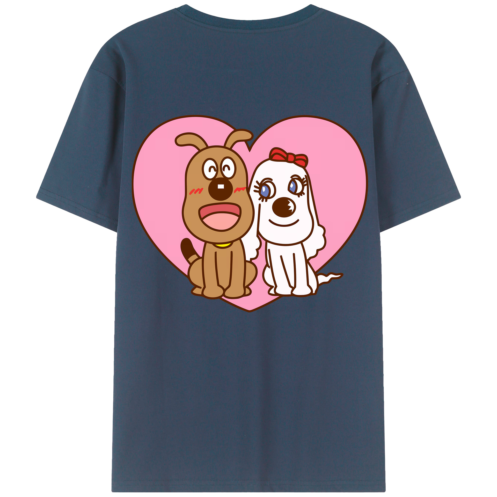 （画像用） アンパンマン Anpanman 綿100％ メンズ半袖Tシャツ（バックプリント） 通気性