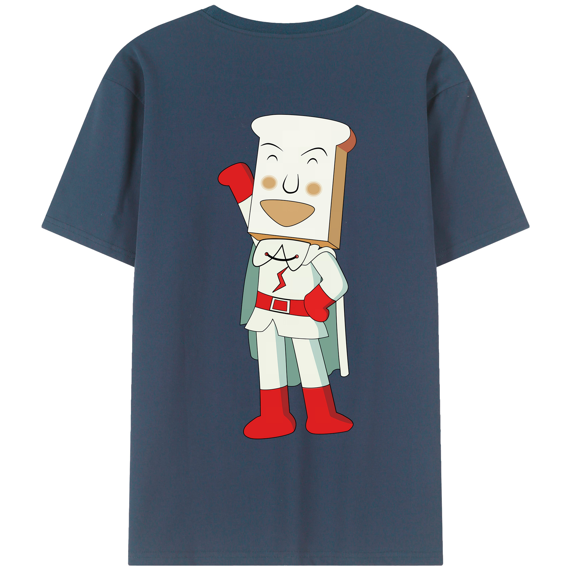 （画像用） アンパンマン Anpanman 綿100％ メンズ半袖Tシャツ（バックプリント） 通気性