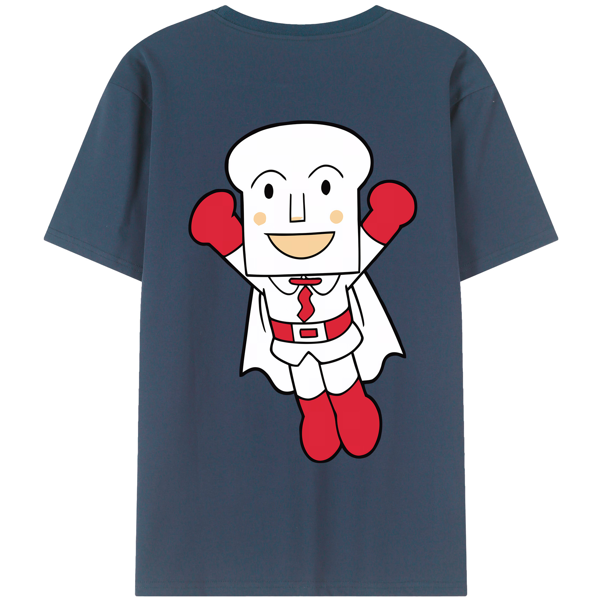 （画像用） アンパンマン Anpanman 綿100％ メンズ半袖Tシャツ（バックプリント） 通気性