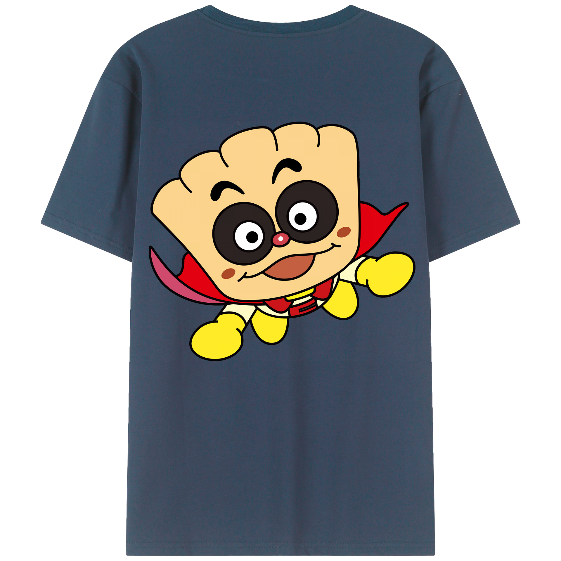 （画像用） アンパンマン Anpanman 綿100％ メンズ半袖Tシャツ（バックプリント） 通気性