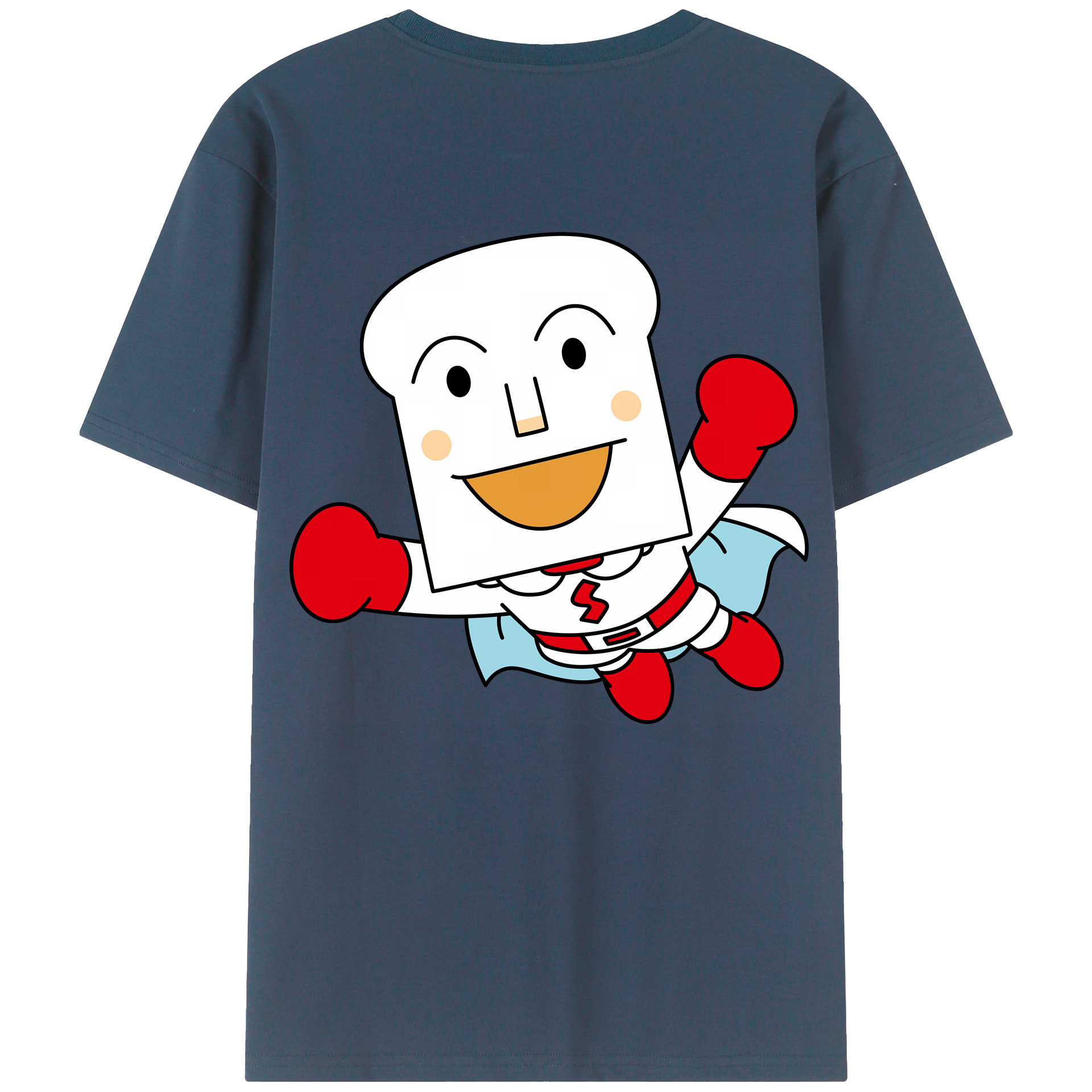（画像用） アンパンマン Anpanman 綿100％ メンズ半袖Tシャツ（バックプリント） 通気性