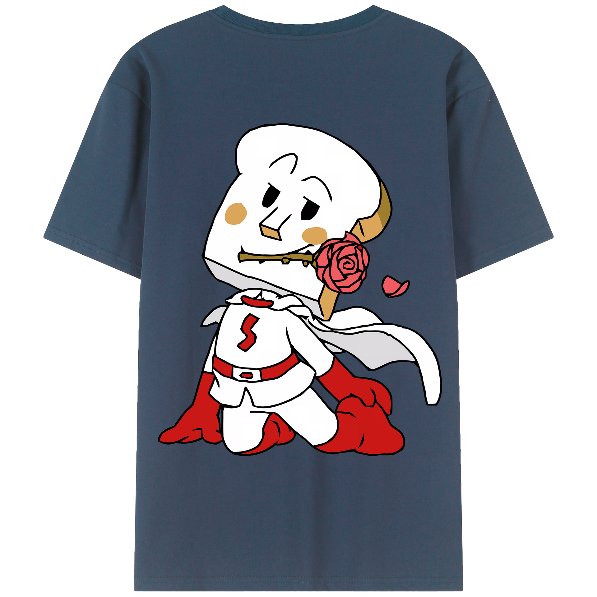 （画像用） アンパンマン Anpanman 綿100％ メンズ半袖Tシャツ（バックプリント） 通気性