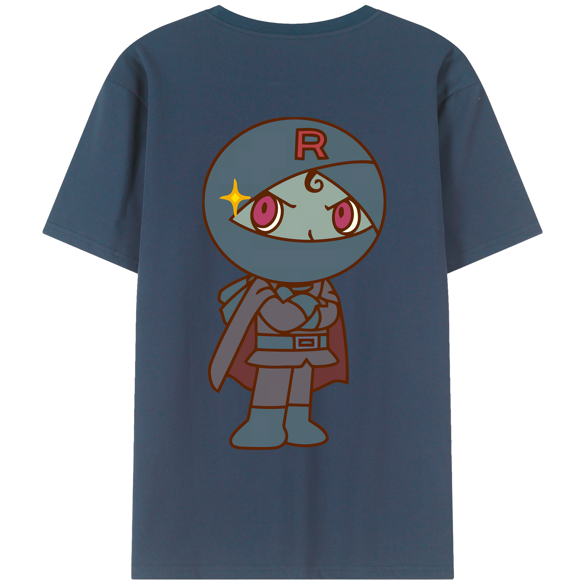 （画像用） アンパンマン Anpanman 綿100％ メンズ半袖Tシャツ（バックプリント） 通気性