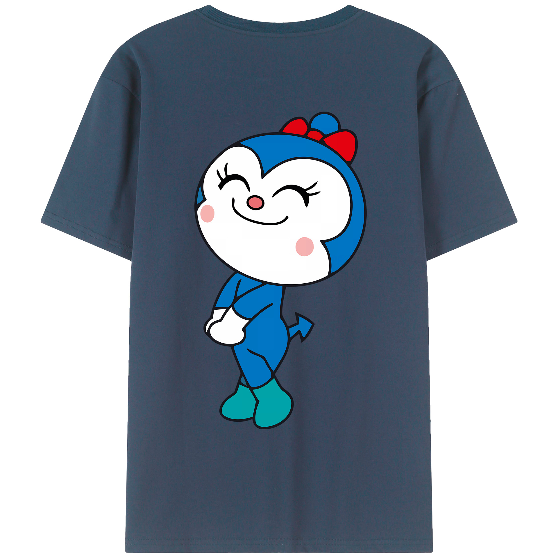 （画像用） アンパンマン Anpanman 綿100％ メンズ半袖Tシャツ（バックプリント） 通気性