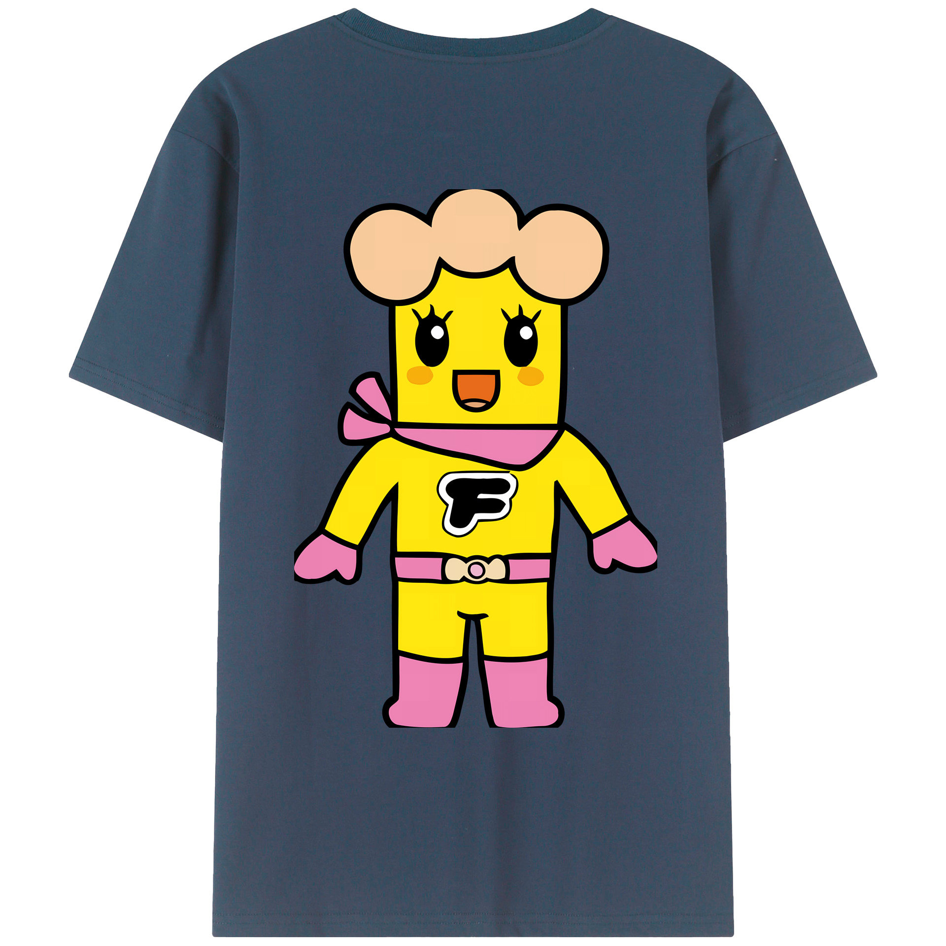 （画像用） アンパンマン Anpanman 綿100％ メンズ半袖Tシャツ（バックプリント） 通気性