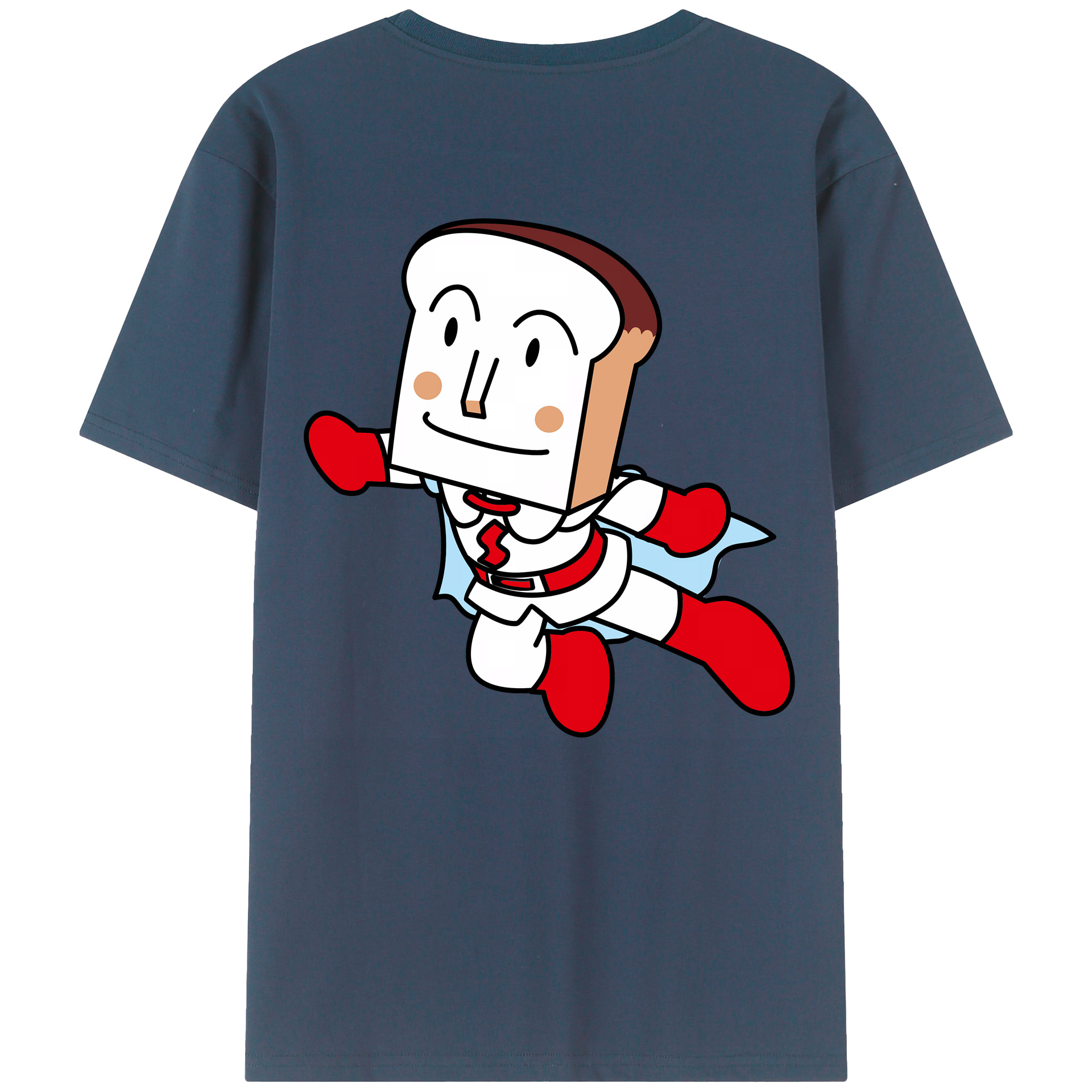 （画像用） アンパンマン Anpanman 綿100％ メンズ半袖Tシャツ（バックプリント） 通気性