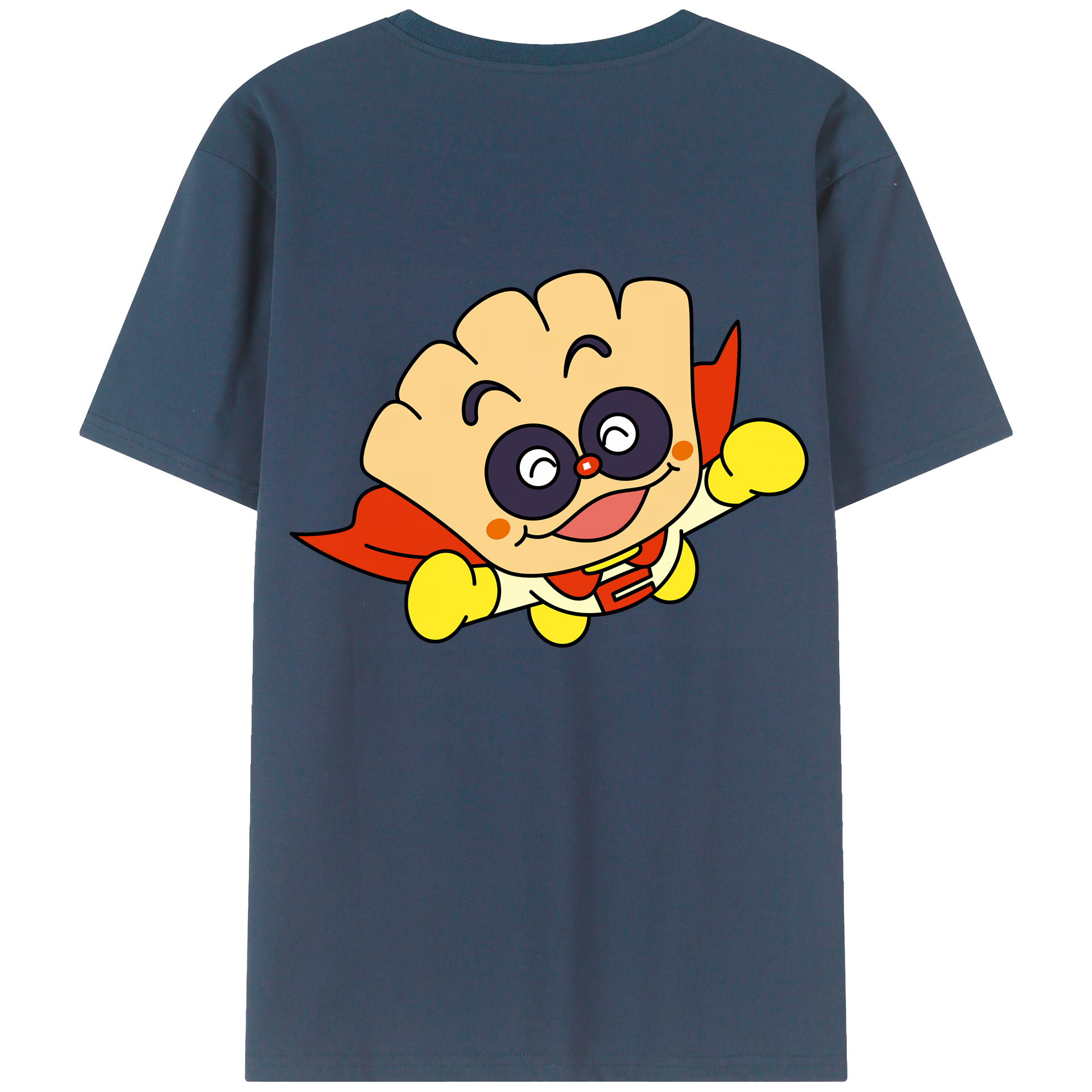 （画像用） アンパンマン Anpanman 綿100％ メンズ半袖Tシャツ（バックプリント） 通気性