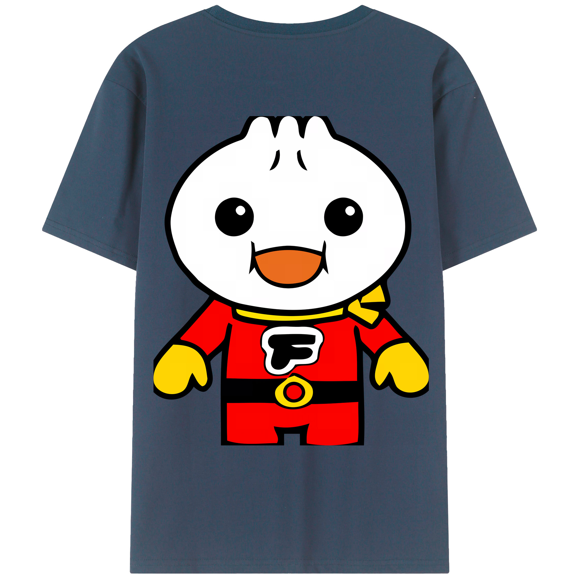（画像用） アンパンマン Anpanman 綿100％ メンズ半袖Tシャツ（バックプリント） 通気性