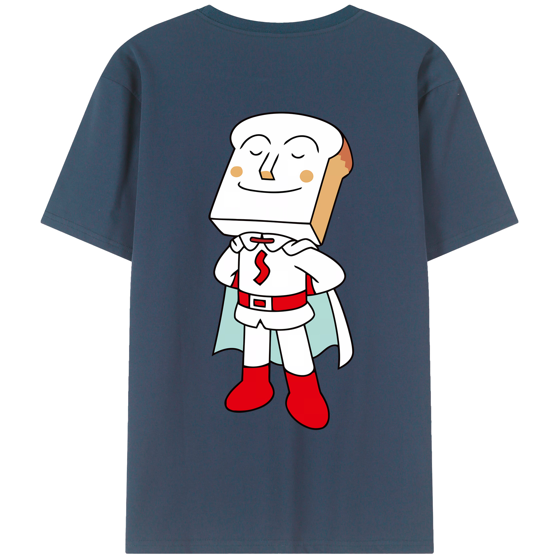 （画像用） アンパンマン Anpanman 綿100％ メンズ半袖Tシャツ（バックプリント） 通気性