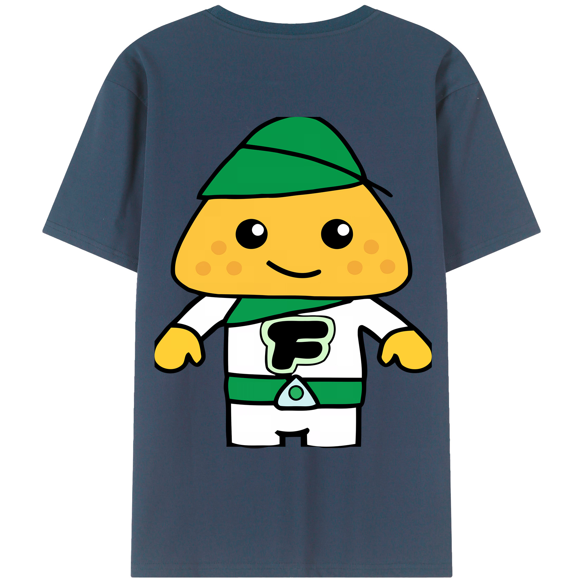 （画像用） アンパンマン Anpanman 綿100％ メンズ半袖Tシャツ（バックプリント） 通気性