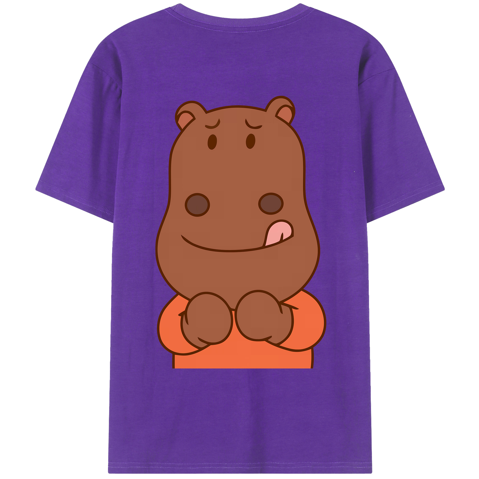 （画像用） アンパンマン Anpanman 綿100％ メンズ半袖Tシャツ（バックプリント） 通気性