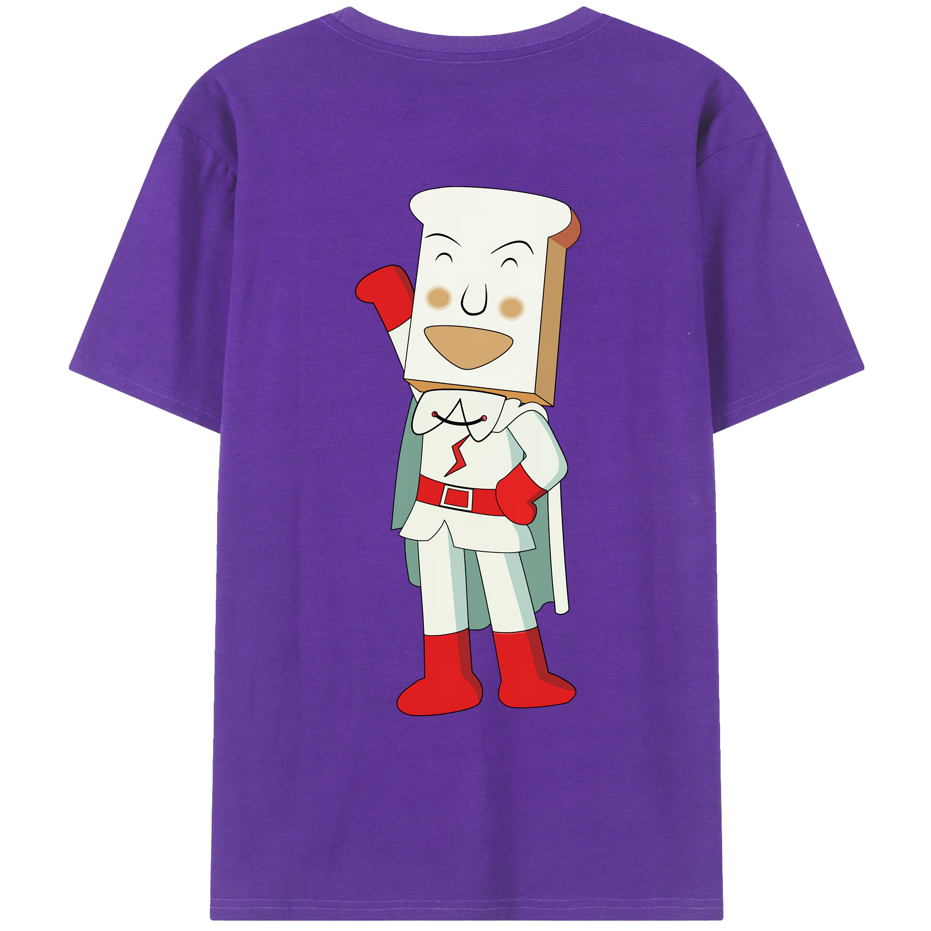 （画像用） アンパンマン Anpanman 綿100％ メンズ半袖Tシャツ（バックプリント） 通気性