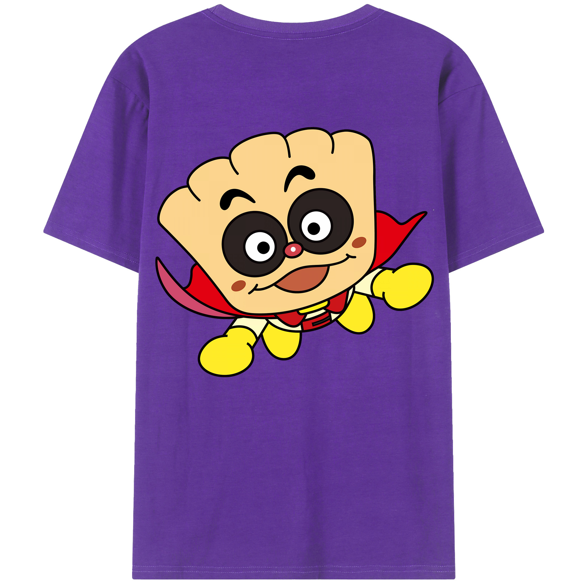 （画像用） アンパンマン Anpanman 綿100％ メンズ半袖Tシャツ（バックプリント） 通気性