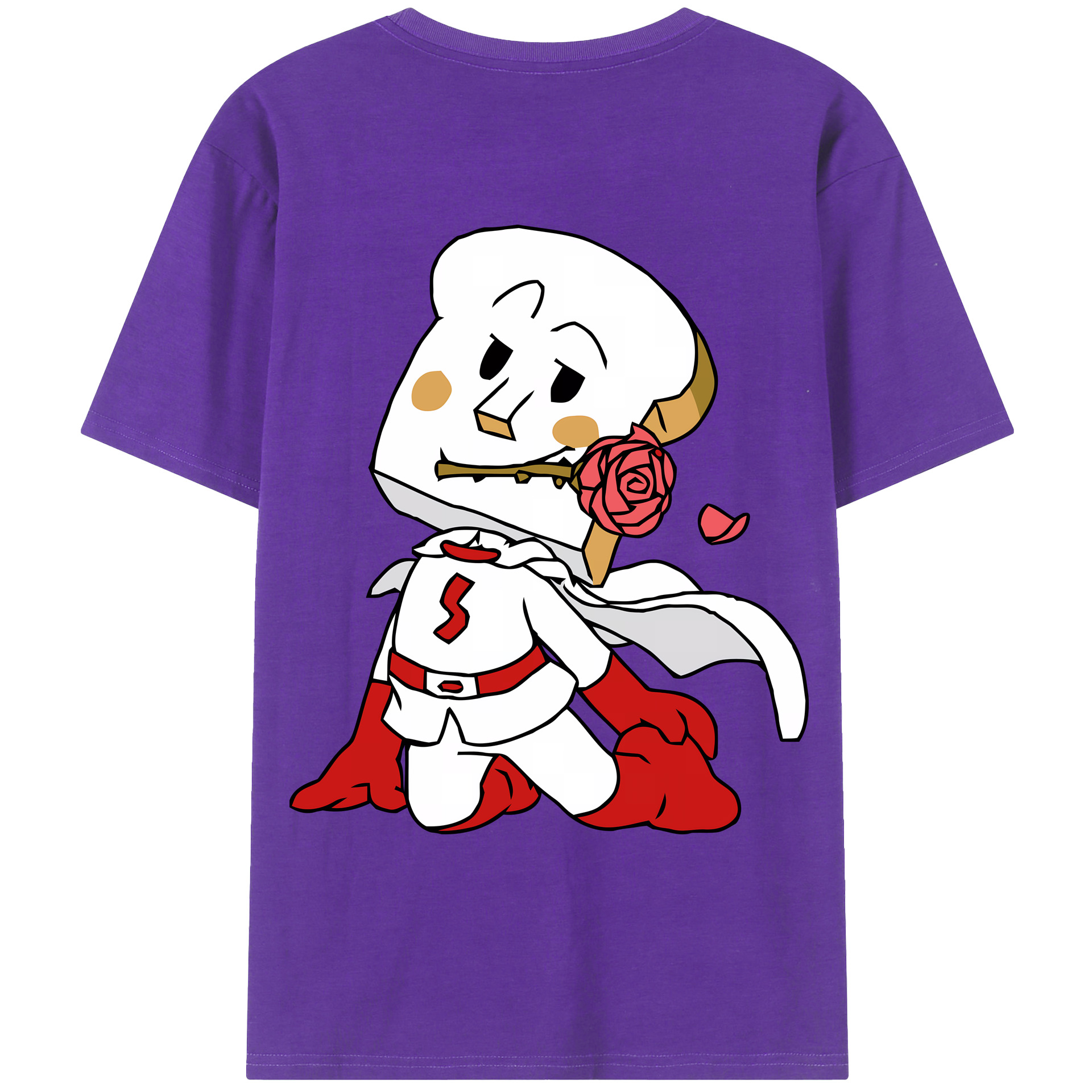 （画像用） アンパンマン Anpanman 綿100％ メンズ半袖Tシャツ（バックプリント） 通気性