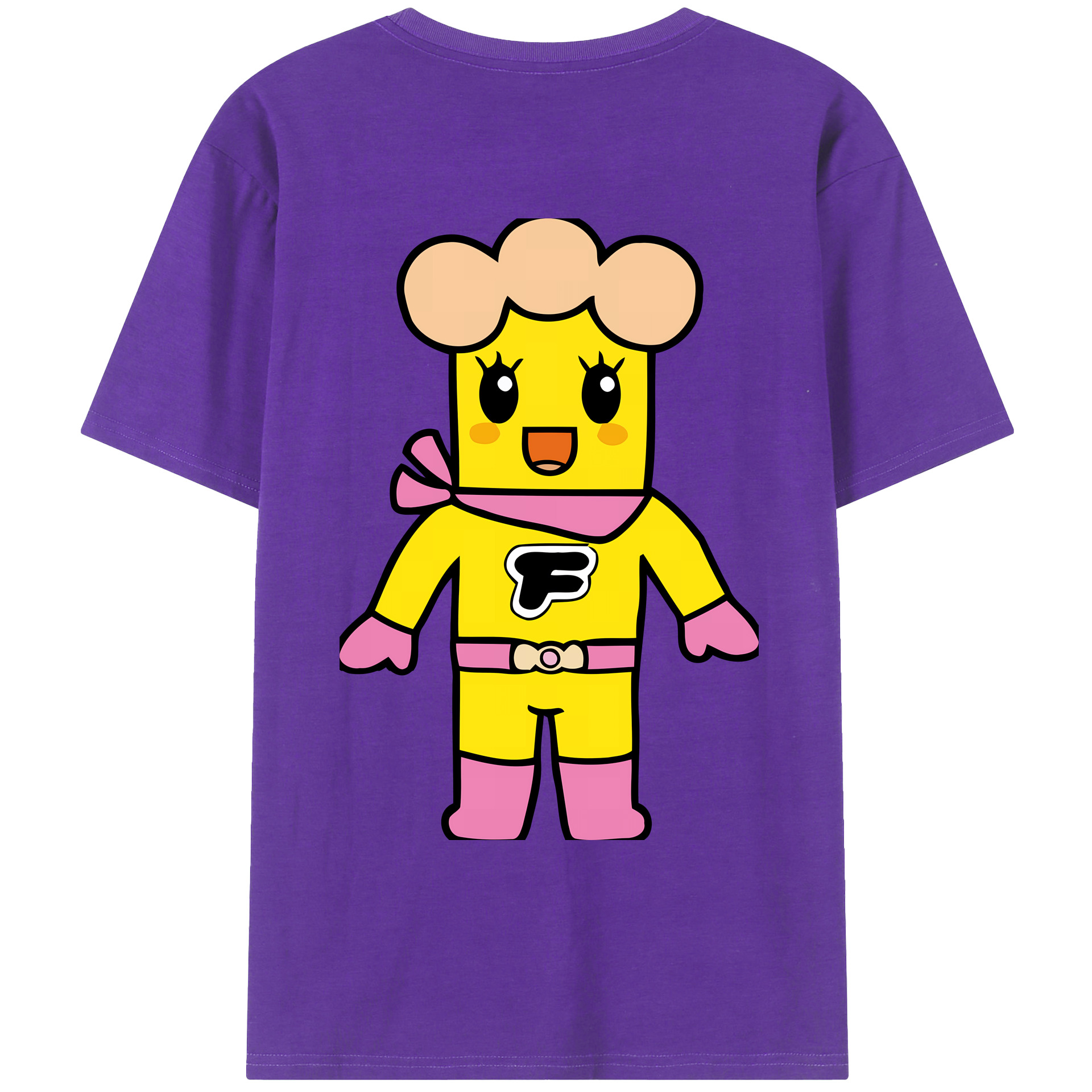 （画像用） アンパンマン Anpanman 綿100％ メンズ半袖Tシャツ（バックプリント） 通気性