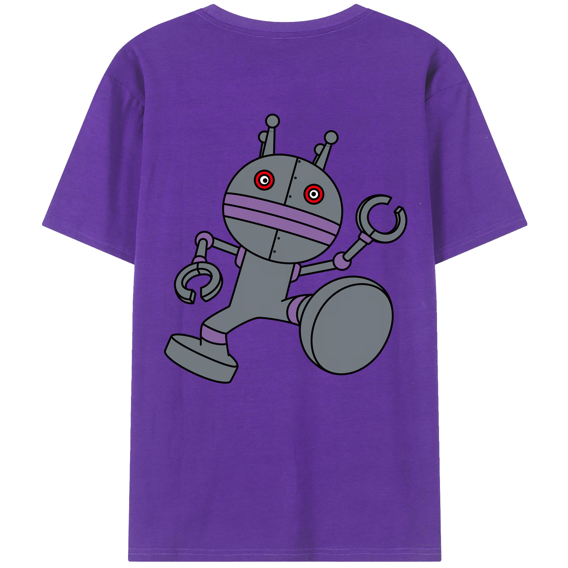 （画像用） アンパンマン Anpanman 綿100％ メンズ半袖Tシャツ（バックプリント） 通気性