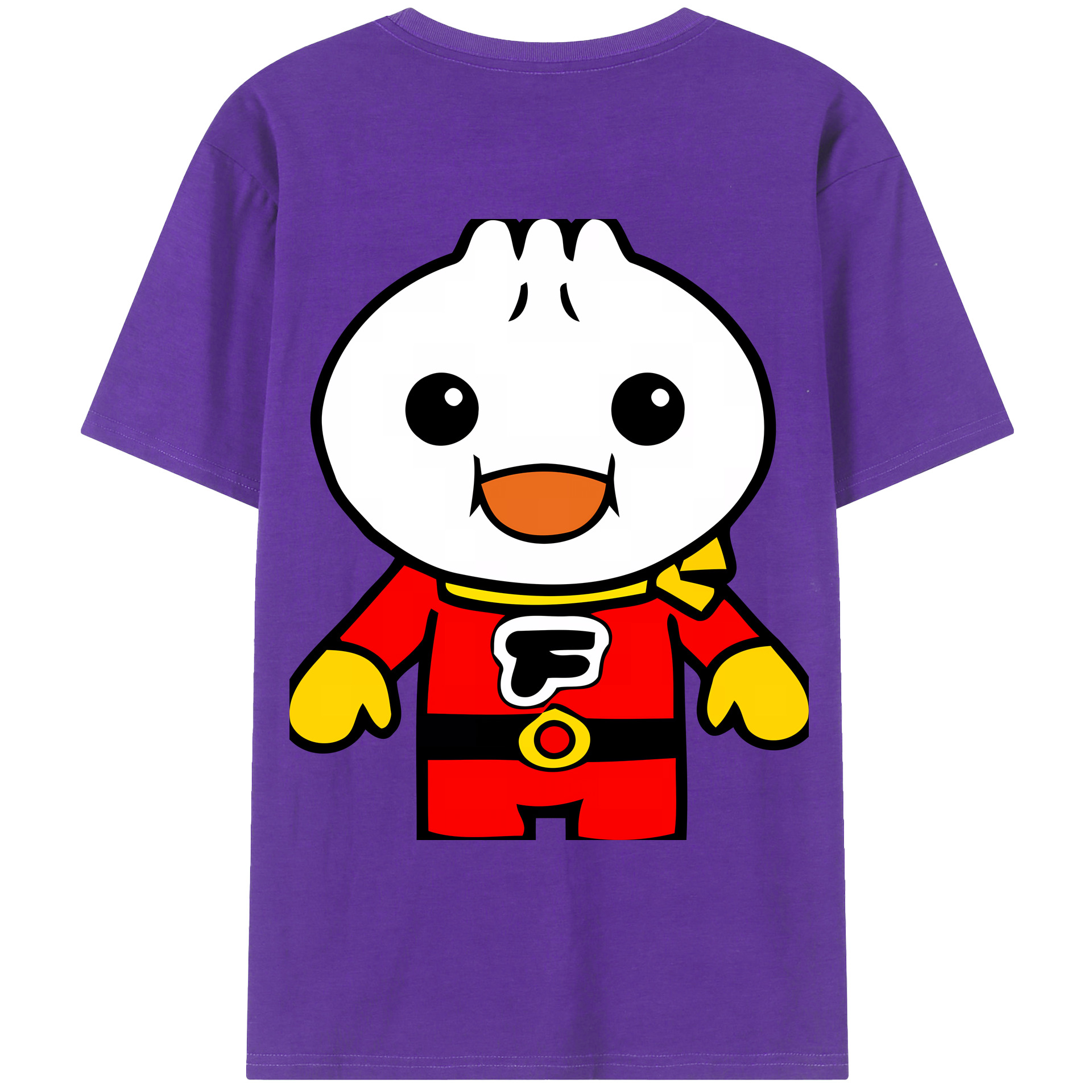 （画像用） アンパンマン Anpanman 綿100％ メンズ半袖Tシャツ（バックプリント） 通気性
