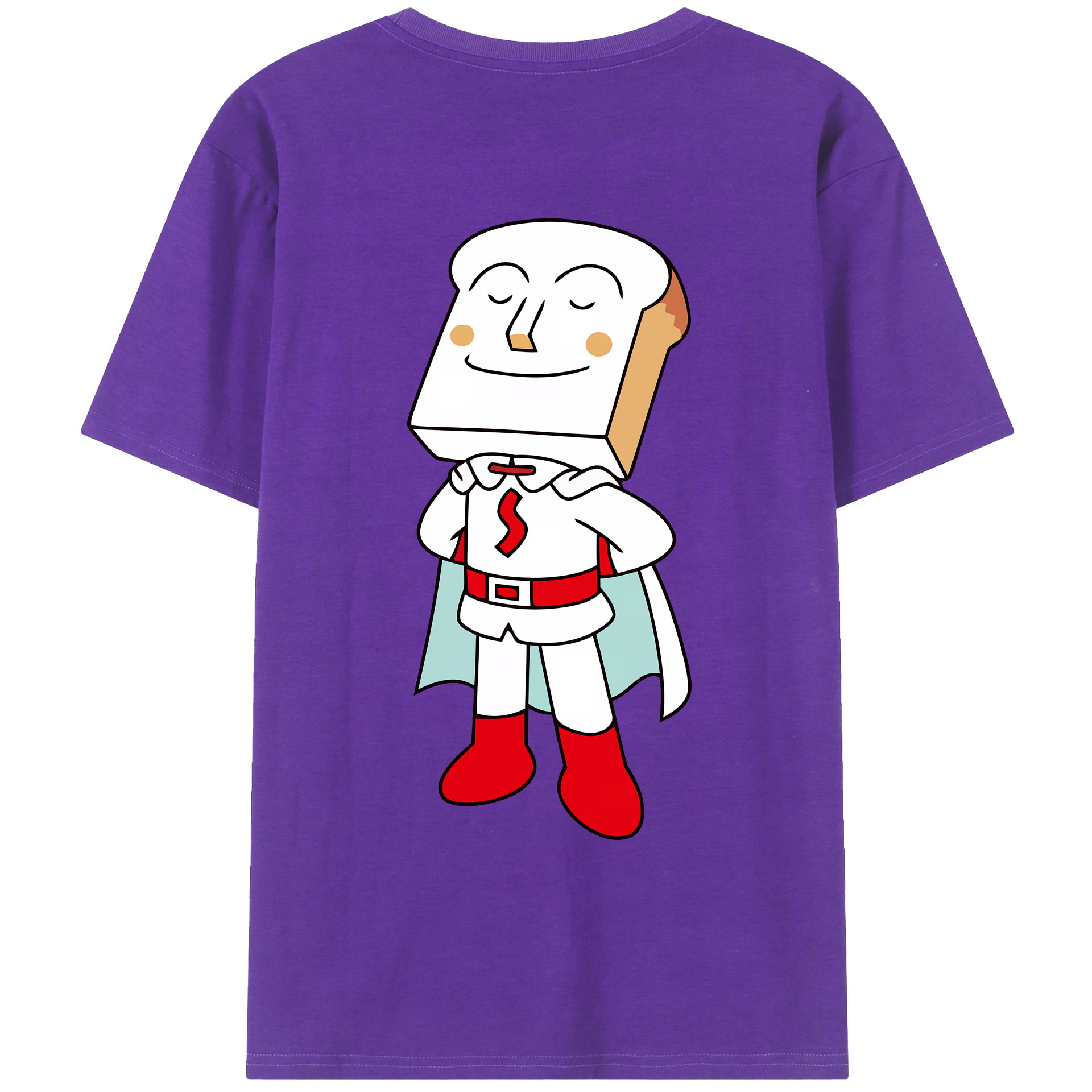 （画像用） アンパンマン Anpanman 綿100％ メンズ半袖Tシャツ（バックプリント） 通気性