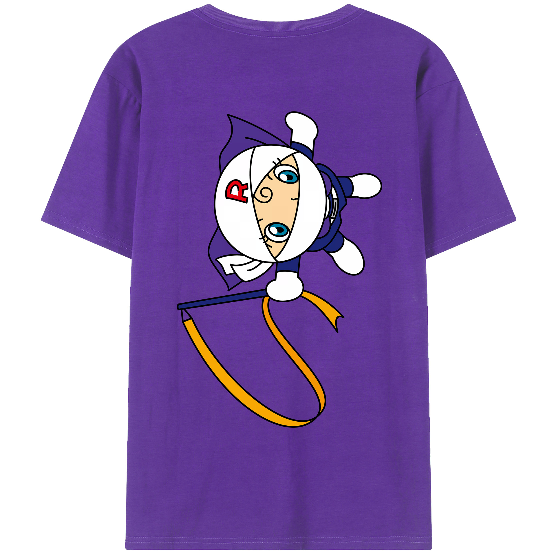 （画像用） アンパンマン Anpanman 綿100％ メンズ半袖Tシャツ（バックプリント） 通気性