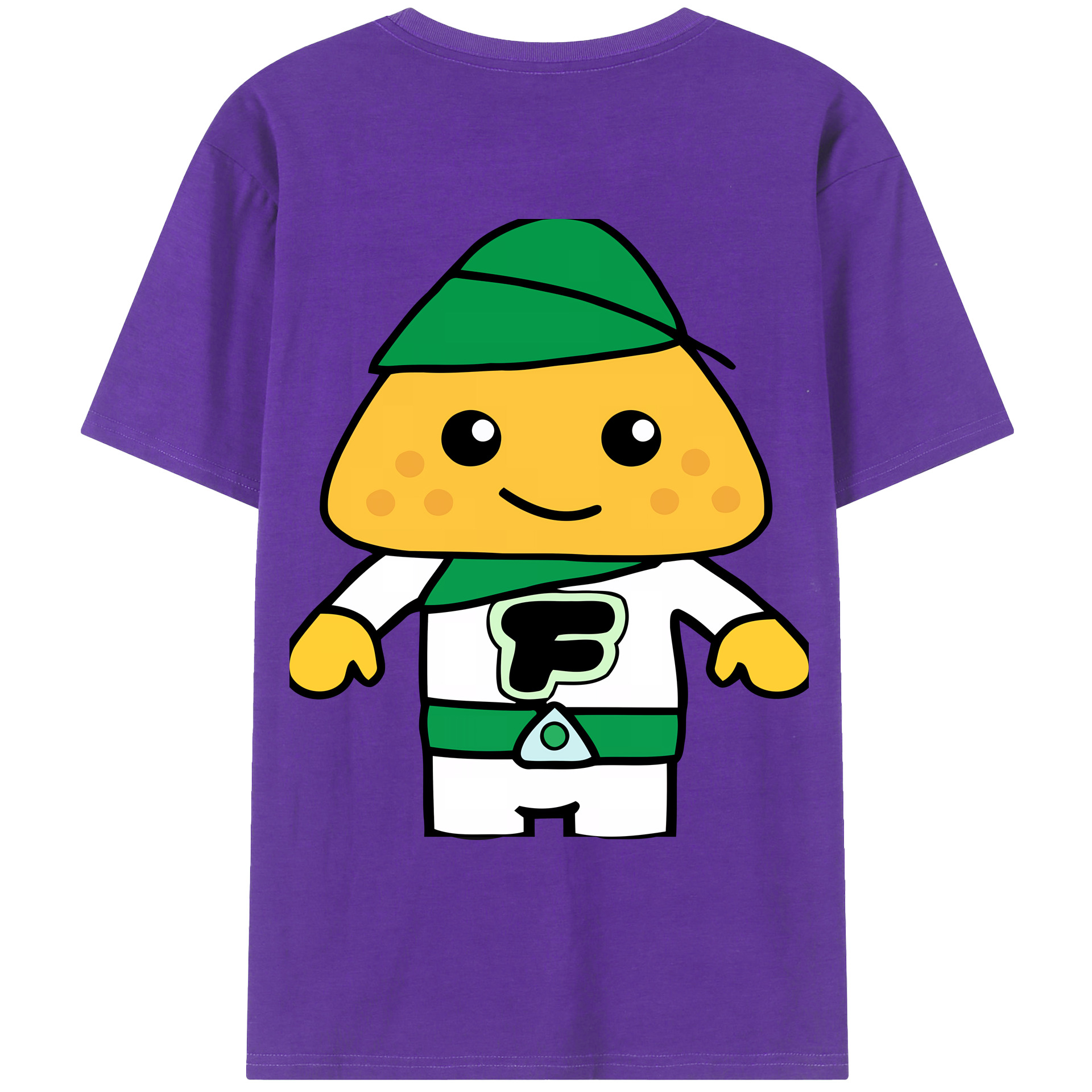 （画像用） アンパンマン Anpanman 綿100％ メンズ半袖Tシャツ（バックプリント） 通気性