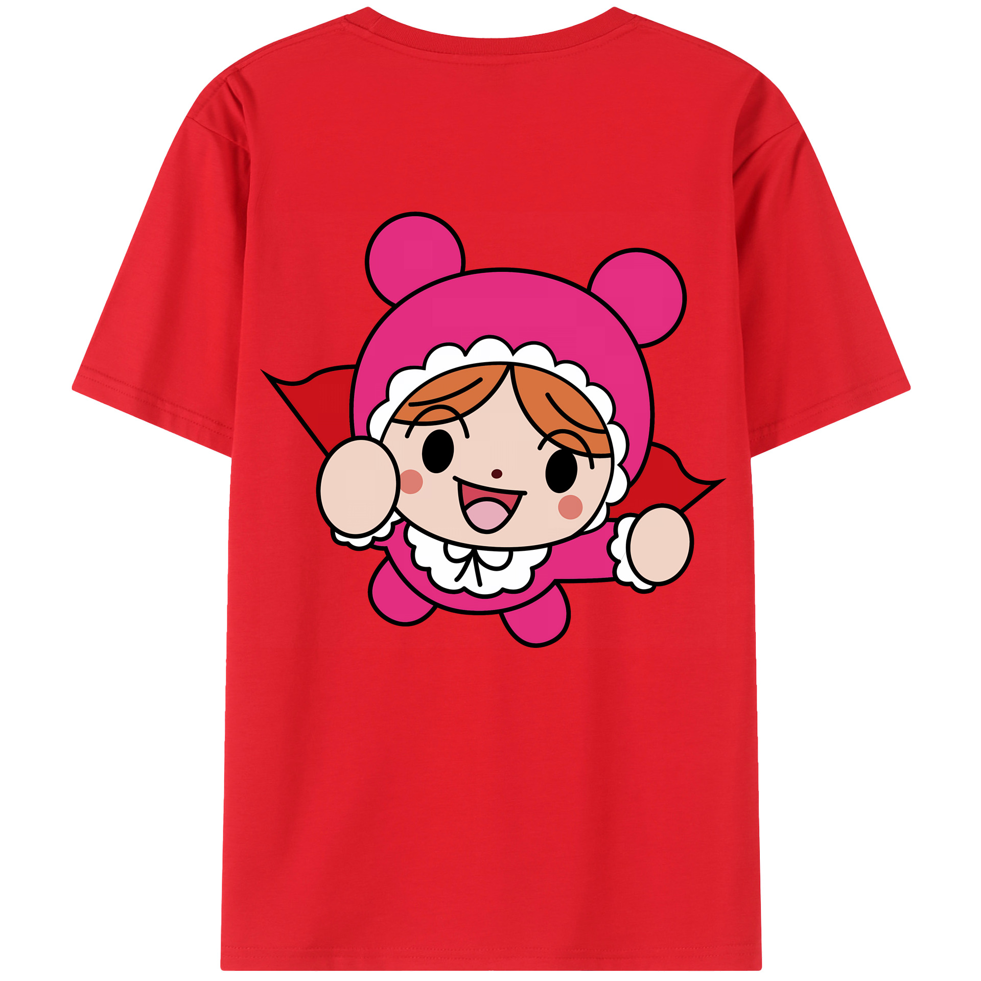 （画像用） アンパンマン Anpanman 綿100％ メンズ半袖Tシャツ（バックプリント） 通気性