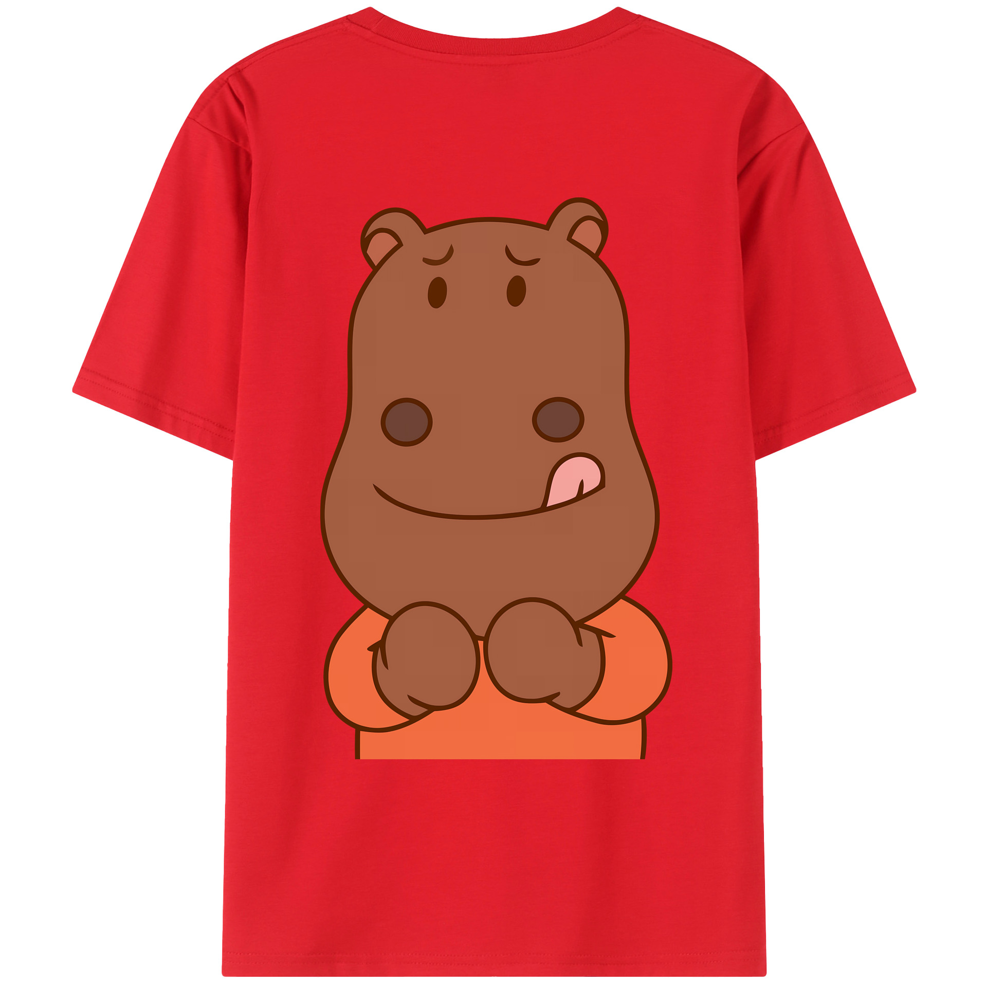 （画像用） アンパンマン Anpanman 綿100％ メンズ半袖Tシャツ（バックプリント） 通気性