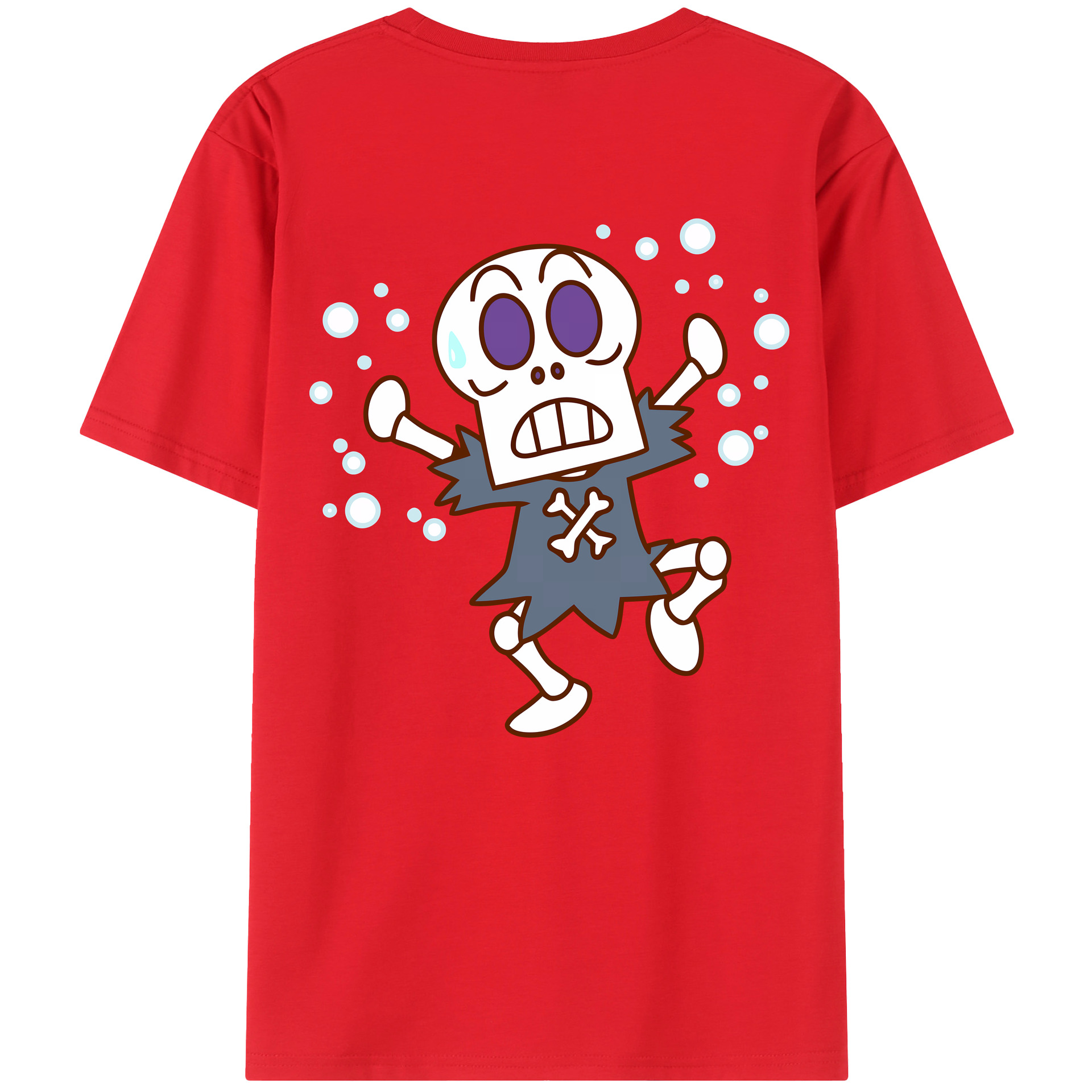 （画像用） アンパンマン Anpanman 綿100％ メンズ半袖Tシャツ（バックプリント） 通気性