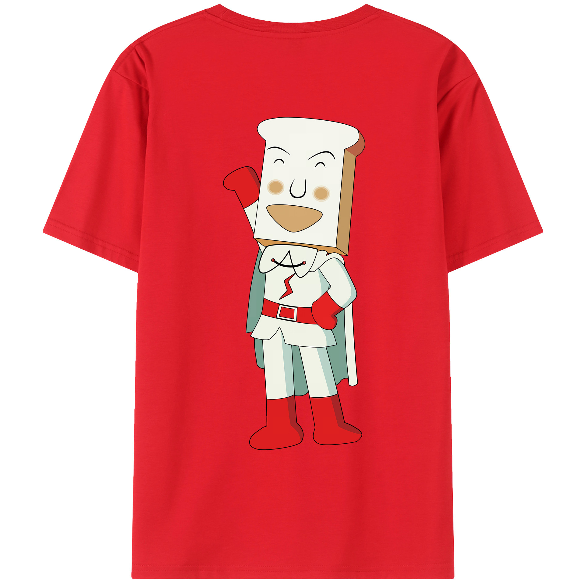 （画像用） アンパンマン Anpanman 綿100％ メンズ半袖Tシャツ（バックプリント） 通気性