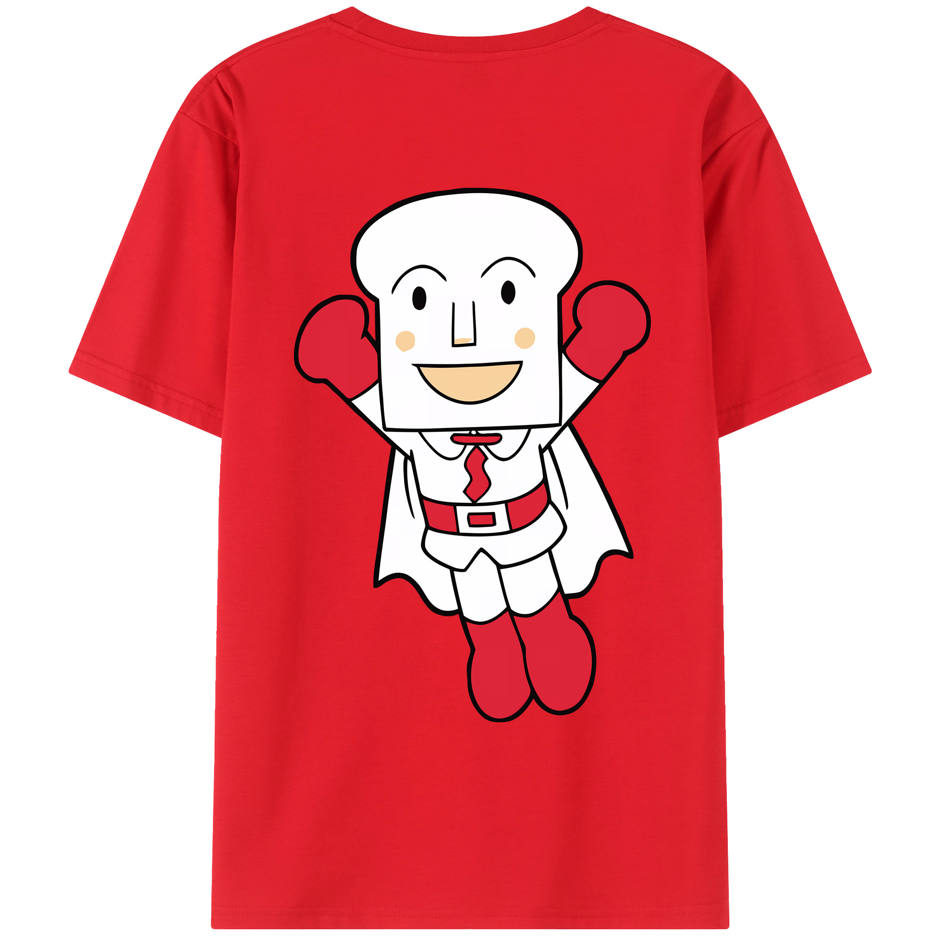 （画像用） アンパンマン Anpanman 綿100％ メンズ半袖Tシャツ（バックプリント） 通気性
