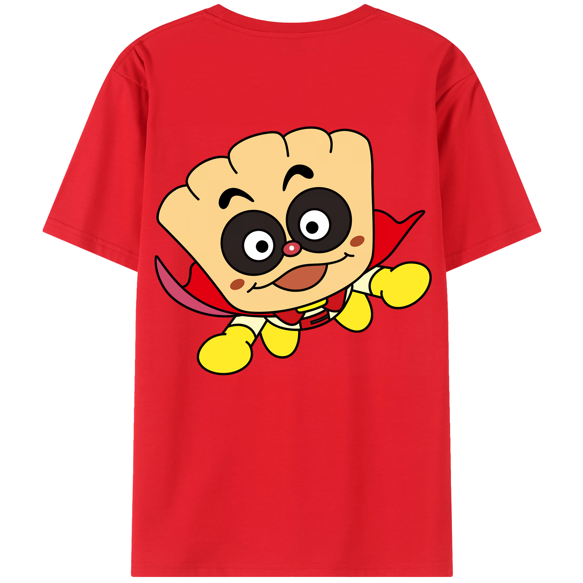 （画像用） アンパンマン Anpanman 綿100％ メンズ半袖Tシャツ（バックプリント） 通気性