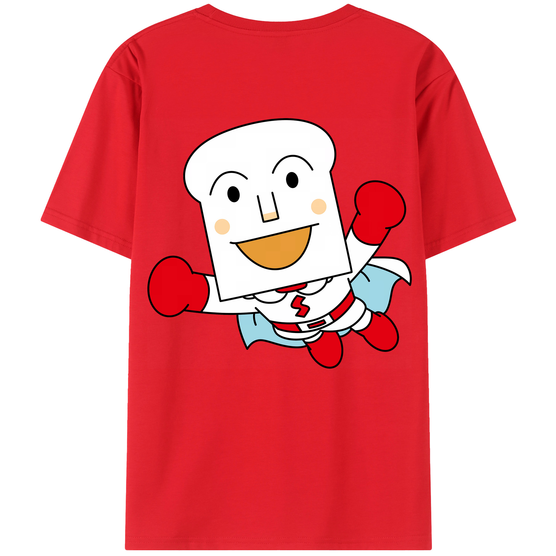 （画像用） アンパンマン Anpanman 綿100％ メンズ半袖Tシャツ（バックプリント） 通気性