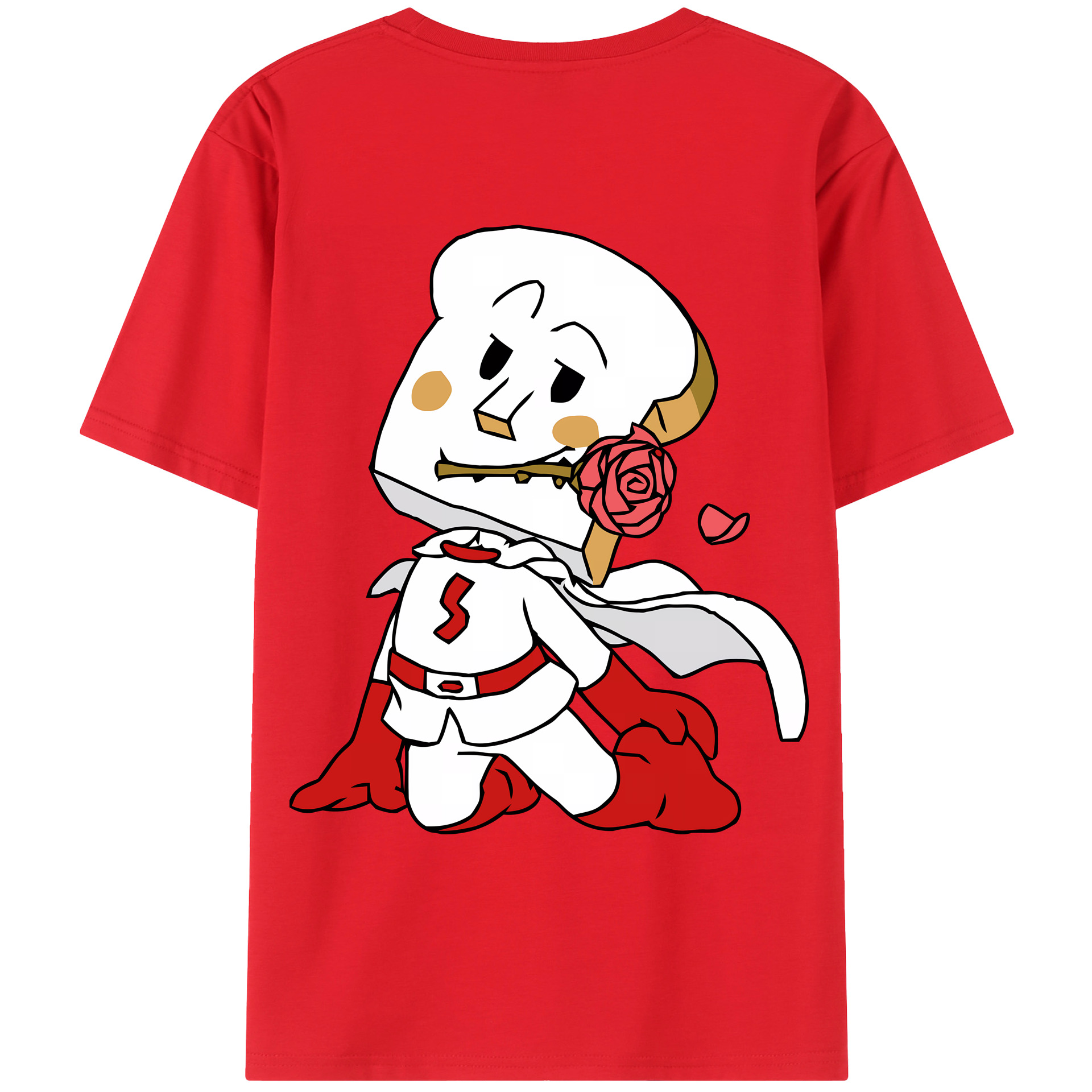 （画像用） アンパンマン Anpanman 綿100％ メンズ半袖Tシャツ（バックプリント） 通気性