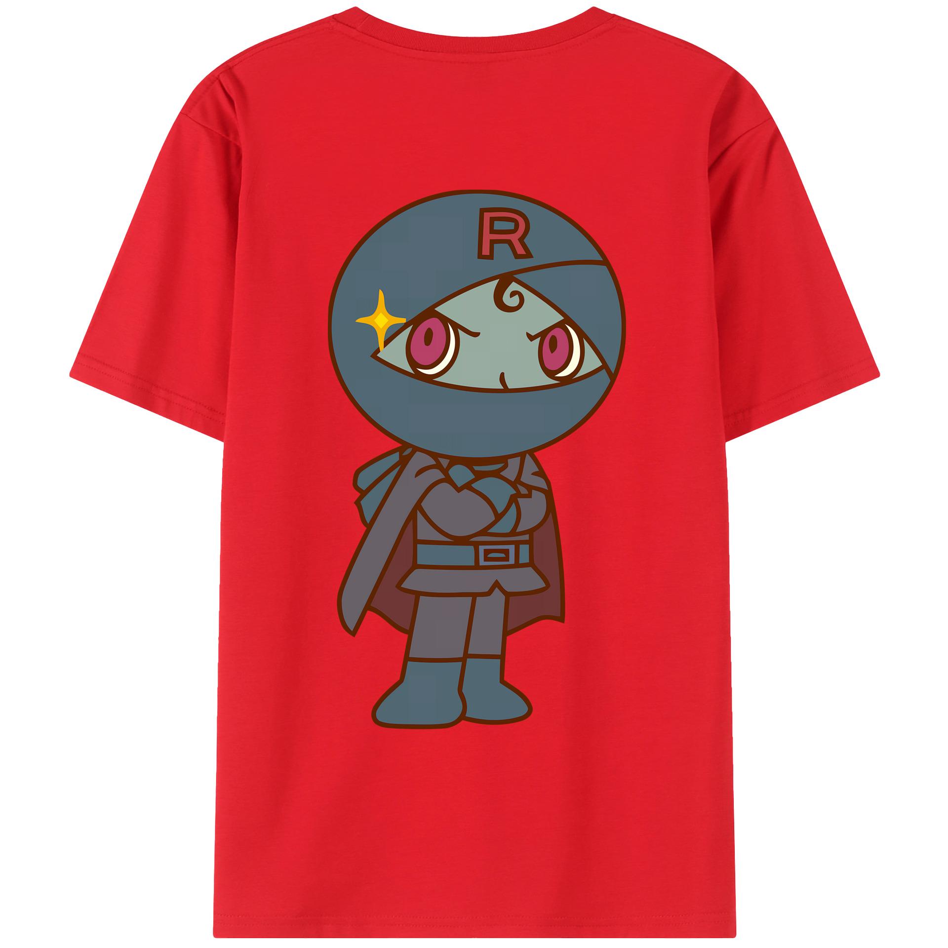 （画像用） アンパンマン Anpanman 綿100％ メンズ半袖Tシャツ（バックプリント） 通気性