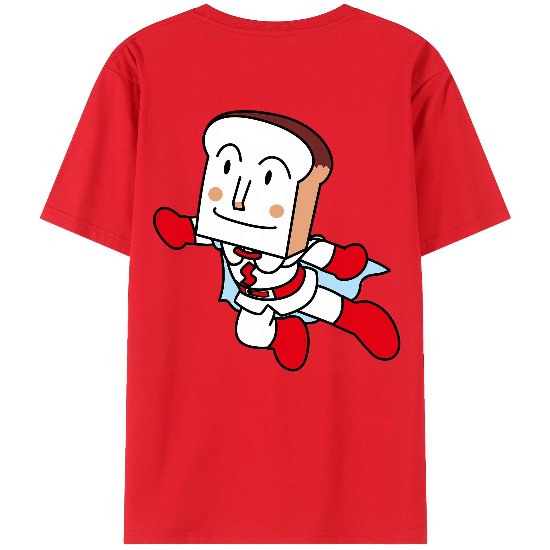 （画像用） アンパンマン Anpanman 綿100％ メンズ半袖Tシャツ（バックプリント） 通気性