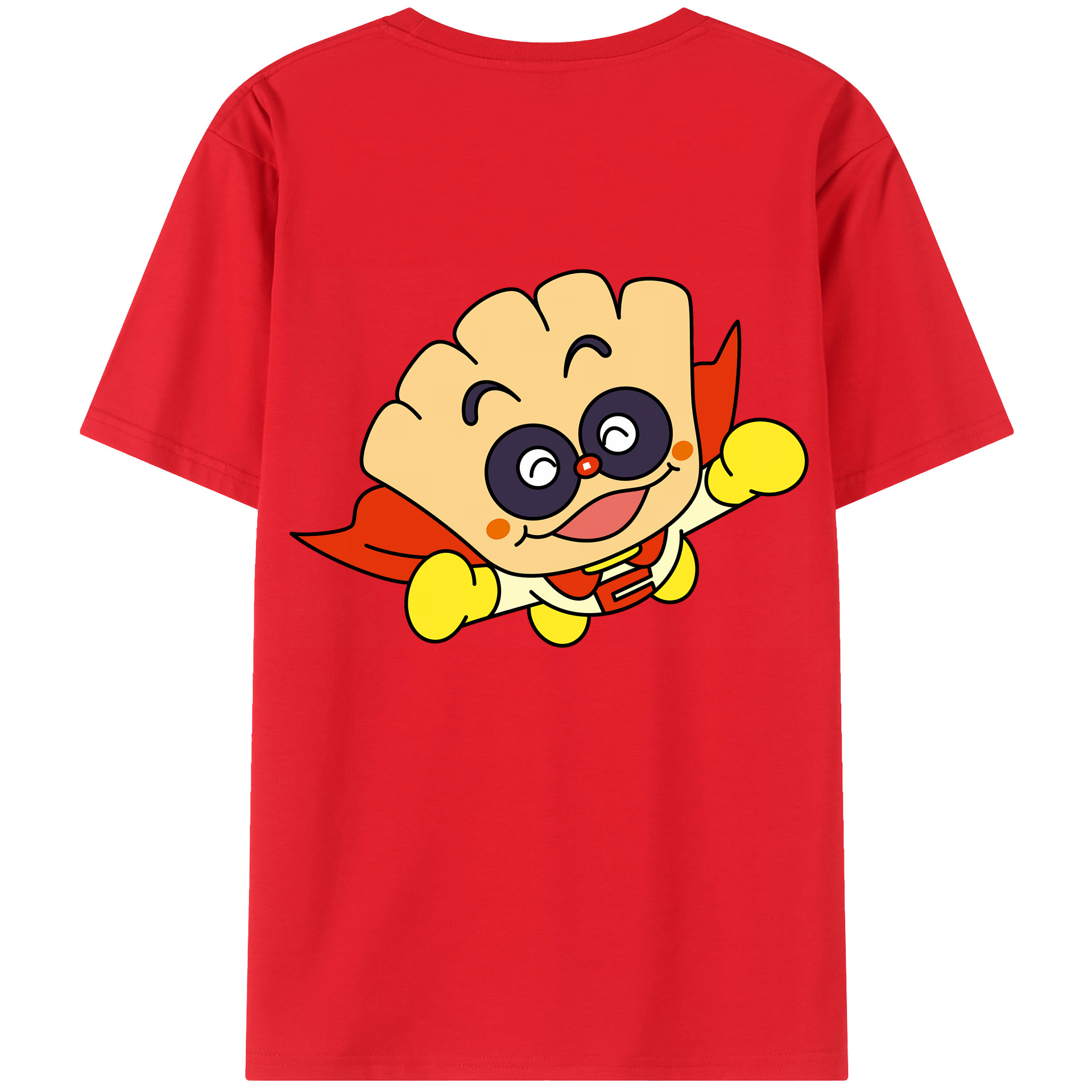 （画像用） アンパンマン Anpanman 綿100％ メンズ半袖Tシャツ（バックプリント） 通気性
