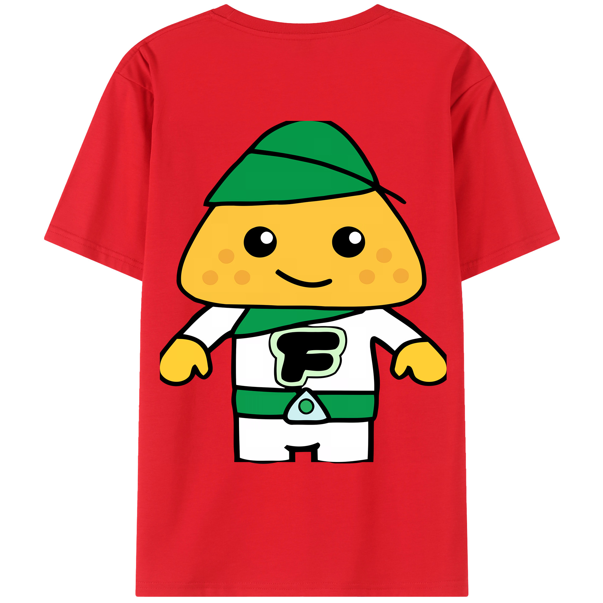 （画像用） アンパンマン Anpanman 綿100％ メンズ半袖Tシャツ（バックプリント） 通気性