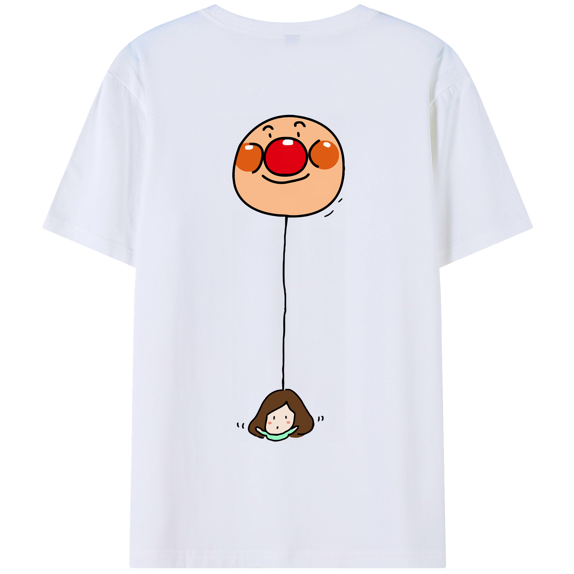 （画像用） アンパンマン Anpanman 綿100％ メンズ半袖Tシャツ（バックプリント） 通気性