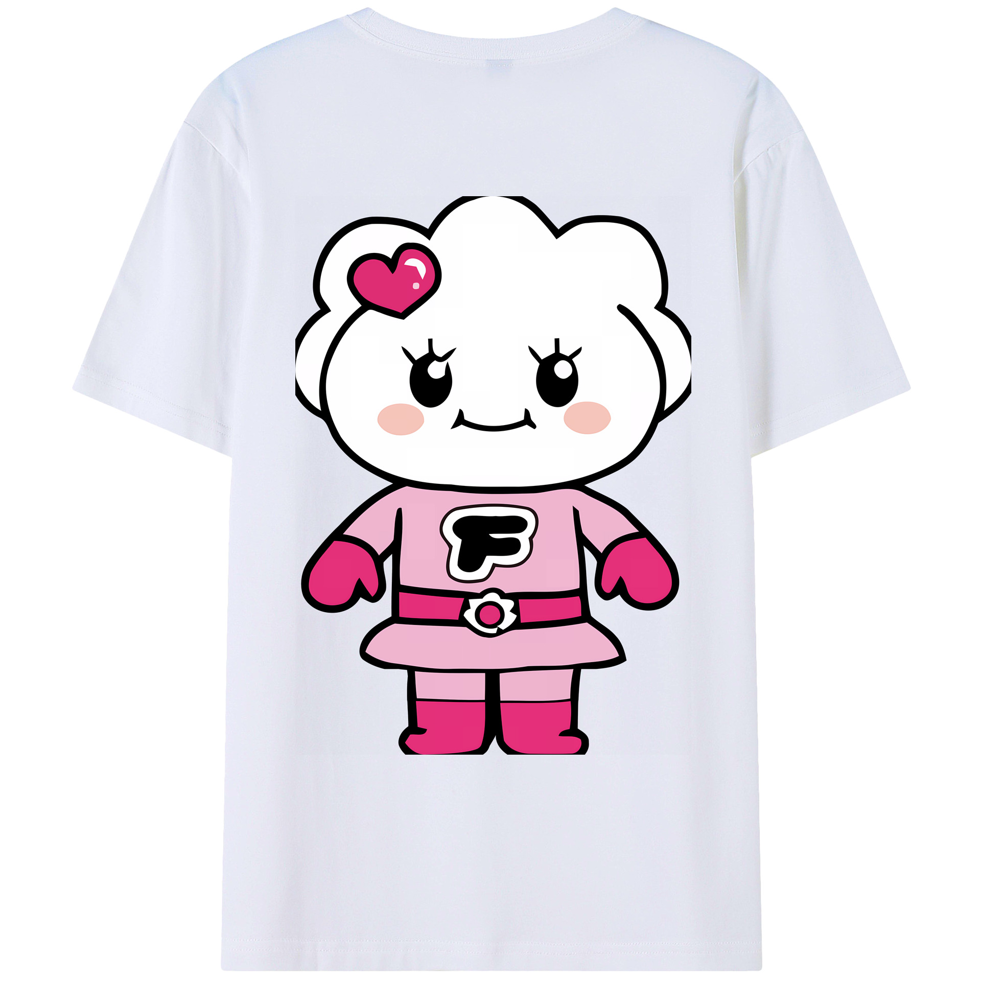 （画像用） アンパンマン Anpanman 綿100％ メンズ半袖Tシャツ（バックプリント） 通気性