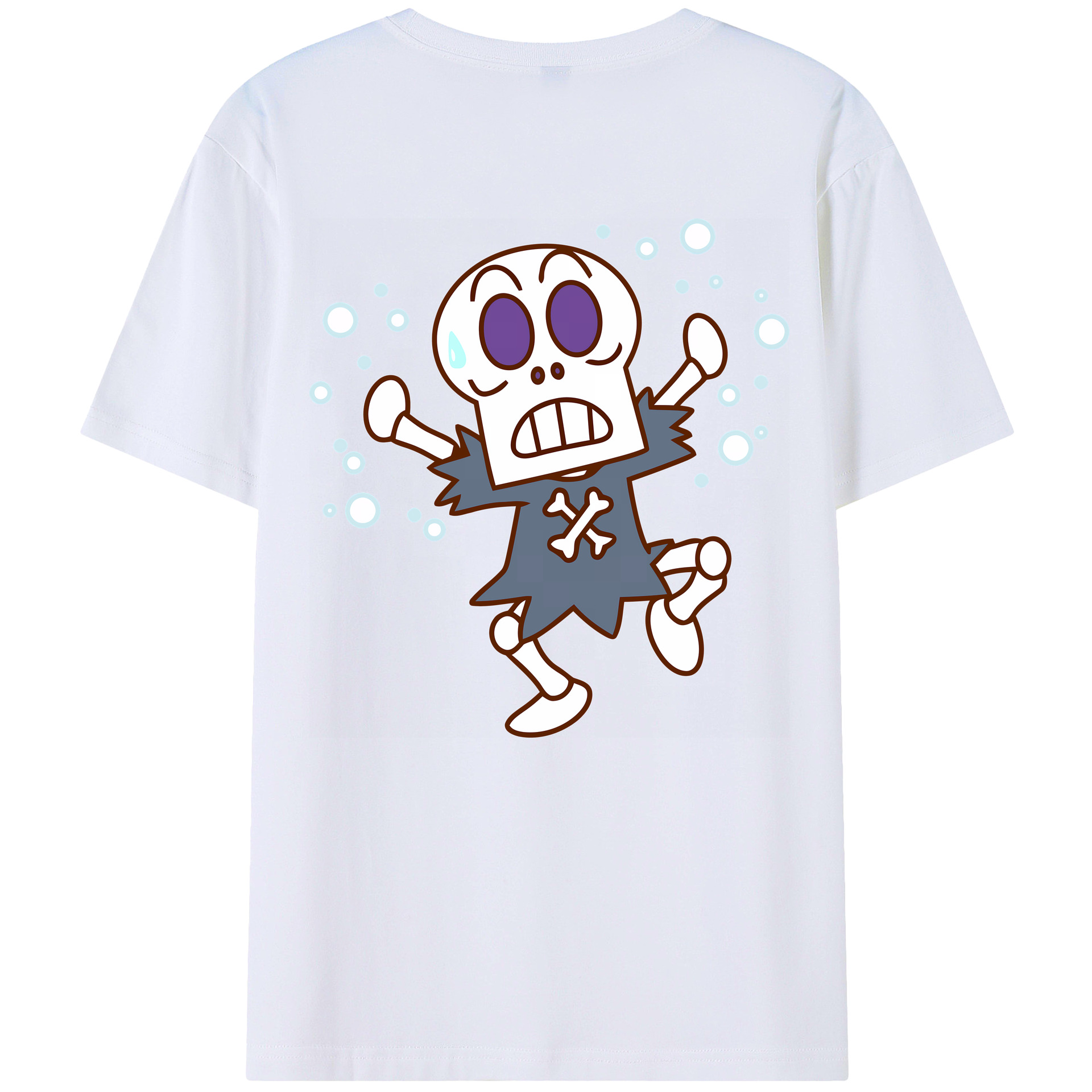 （画像用） アンパンマン Anpanman 綿100％ メンズ半袖Tシャツ（バックプリント） 通気性