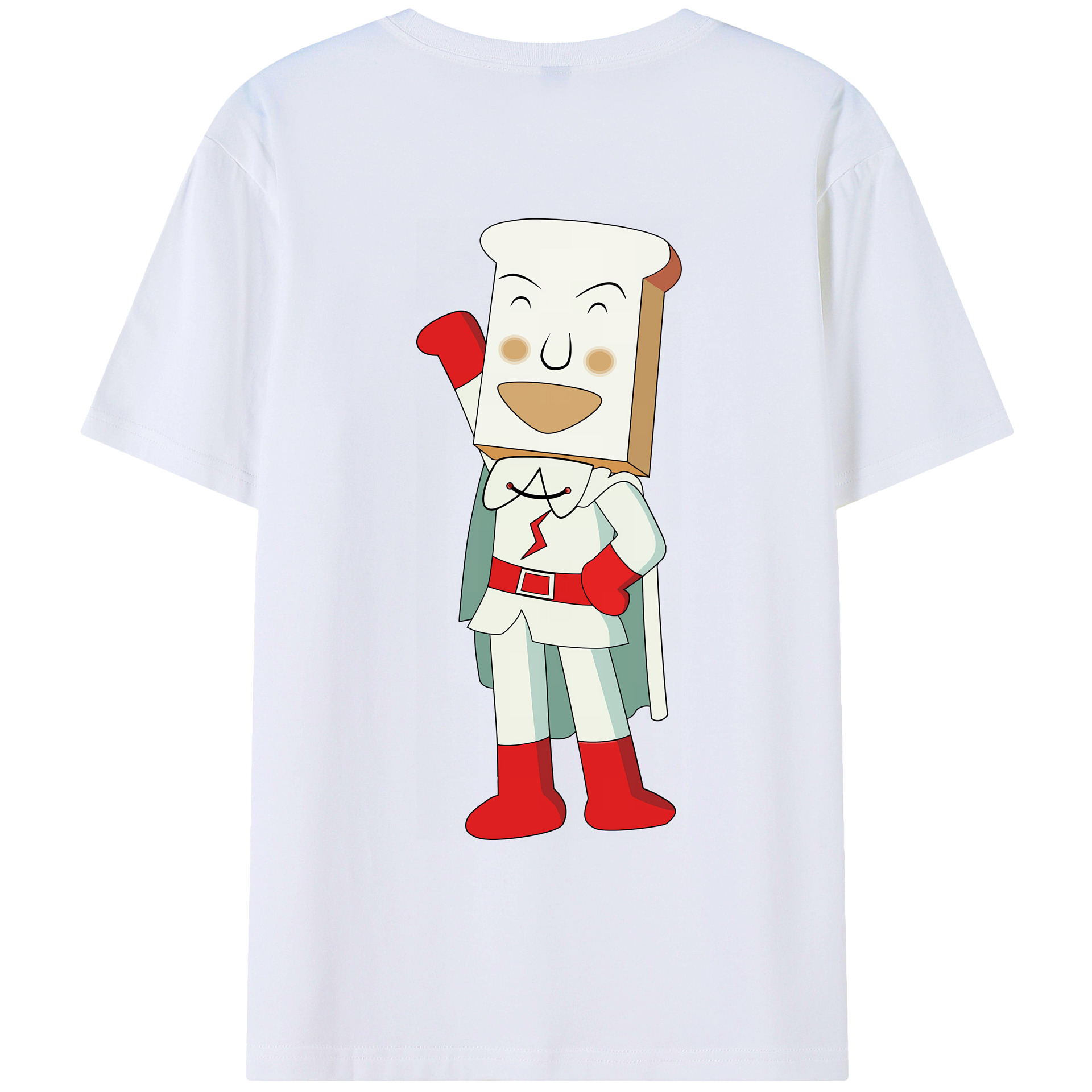 （画像用） アンパンマン Anpanman 綿100％ メンズ半袖Tシャツ（バックプリント） 通気性