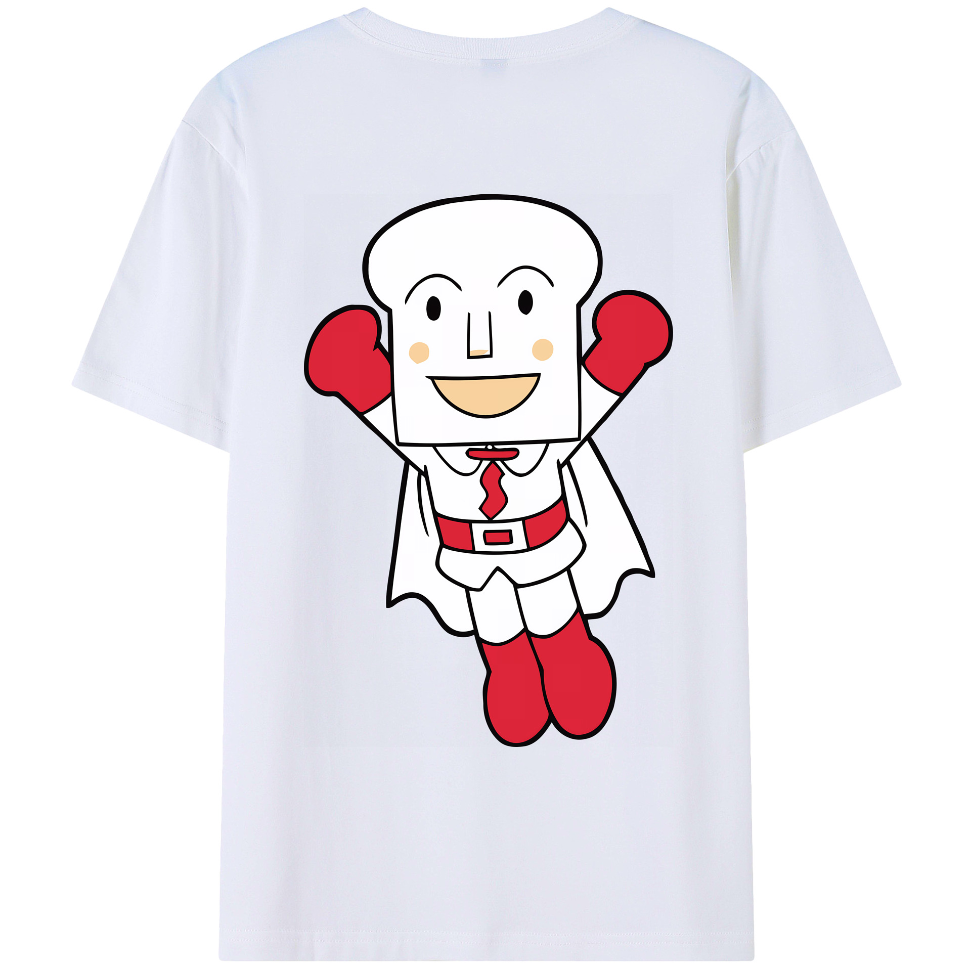 （画像用） アンパンマン Anpanman 綿100％ メンズ半袖Tシャツ（バックプリント） 通気性