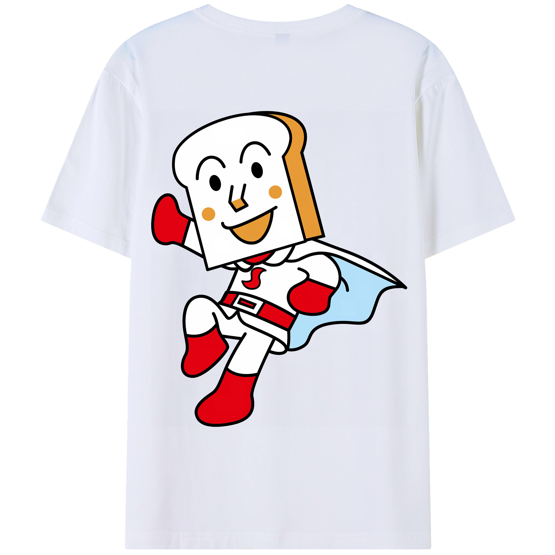 （画像用） アンパンマン Anpanman 綿100％ メンズ半袖Tシャツ（バックプリント） 通気性