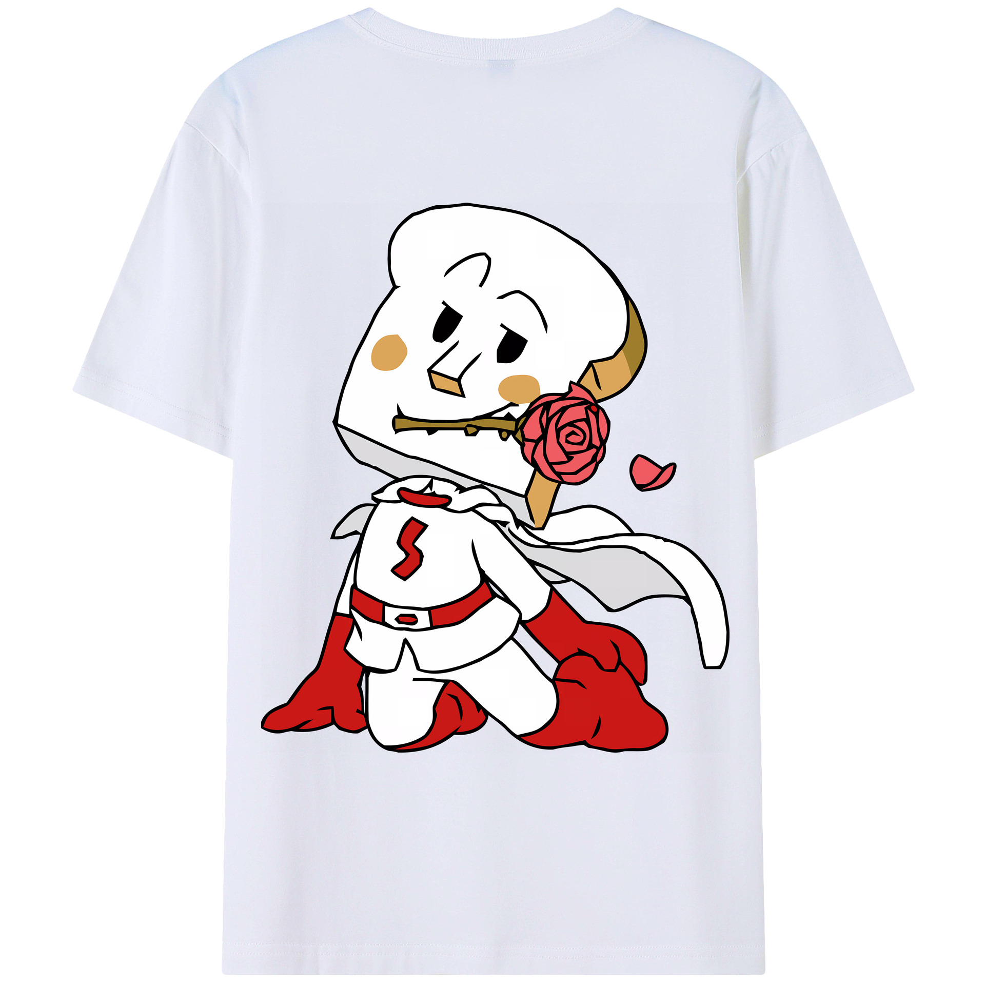 （画像用） アンパンマン Anpanman 綿100％ メンズ半袖Tシャツ（バックプリント） 通気性