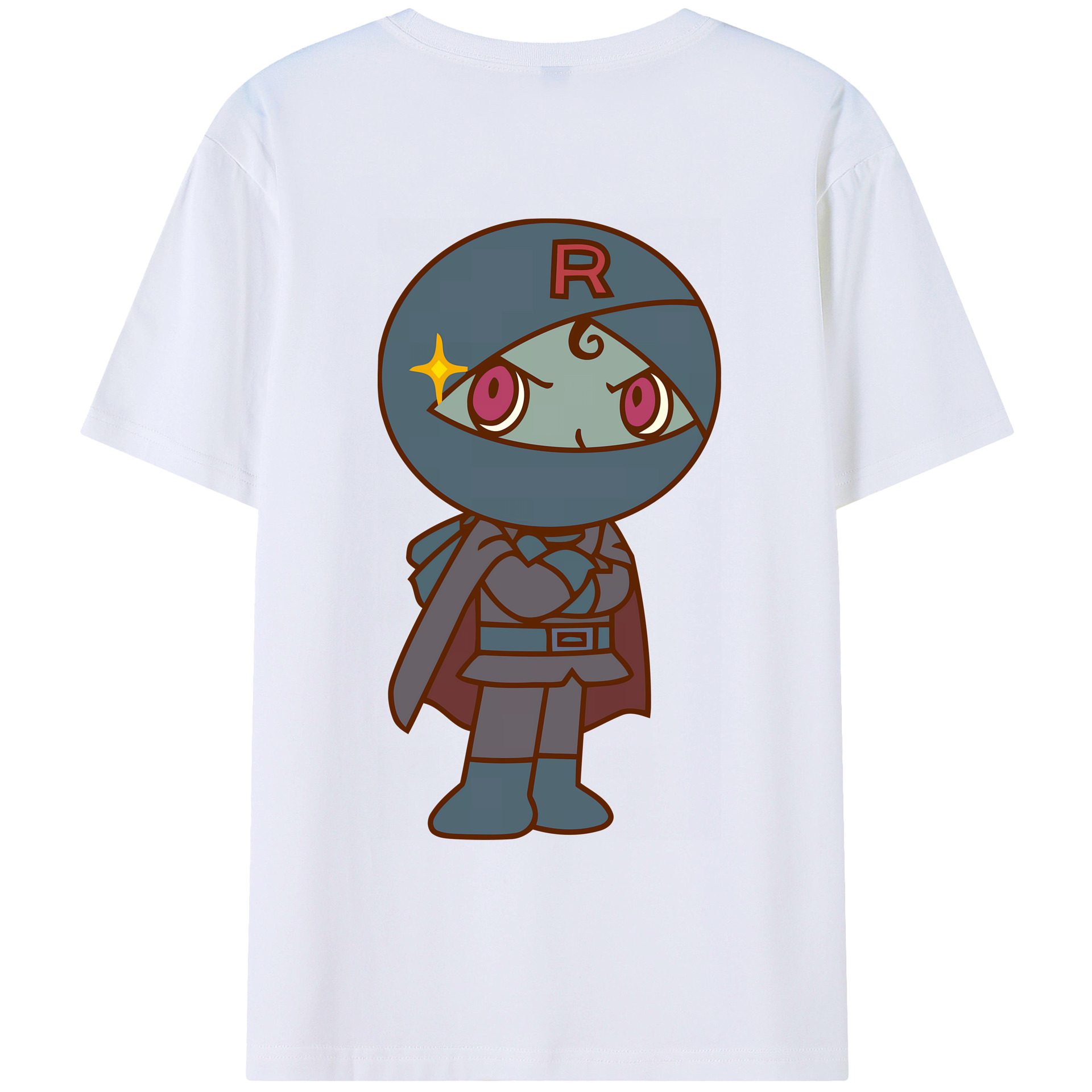 （画像用） アンパンマン Anpanman 綿100％ メンズ半袖Tシャツ（バックプリント） 通気性