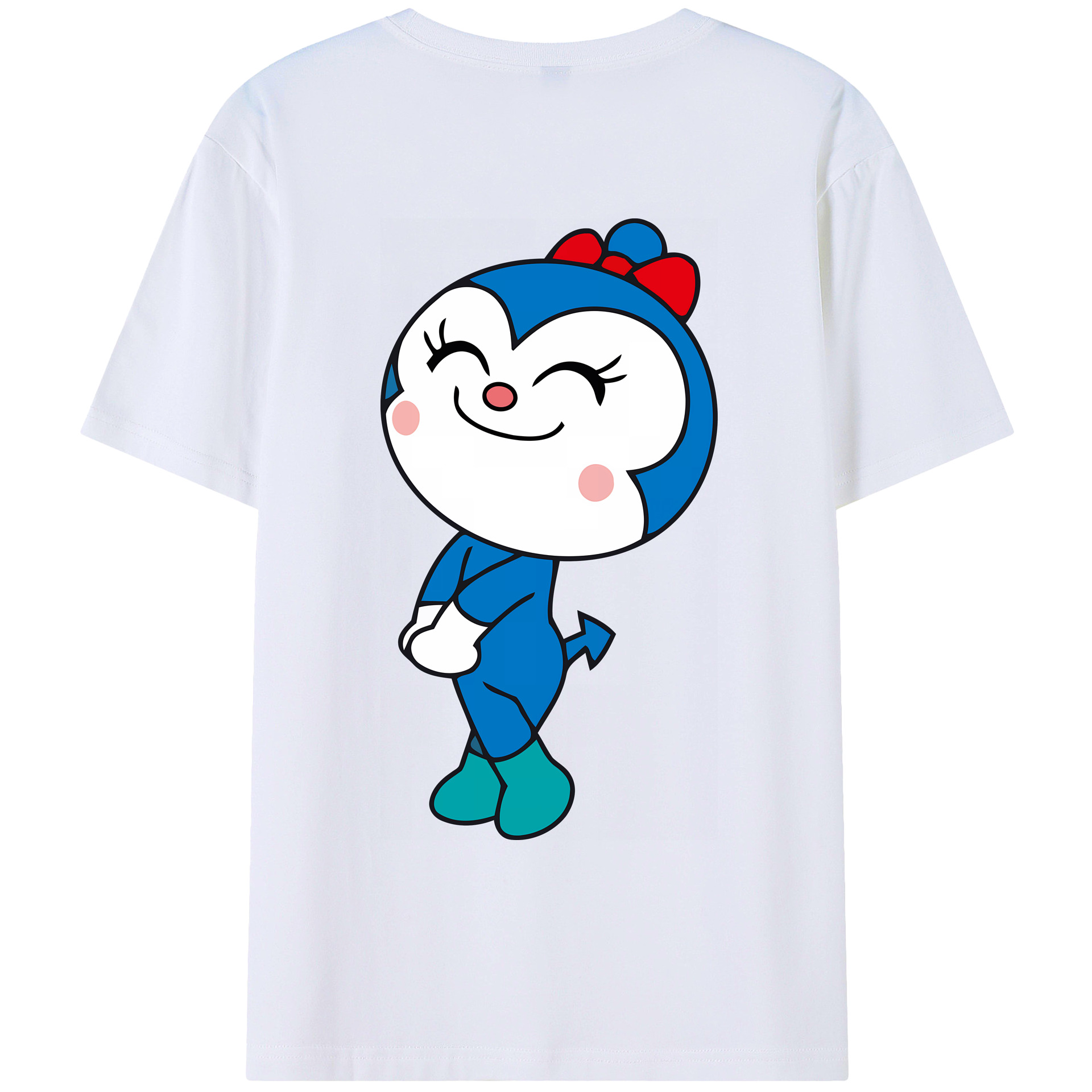 （画像用） アンパンマン Anpanman 綿100％ メンズ半袖Tシャツ（バックプリント） 通気性