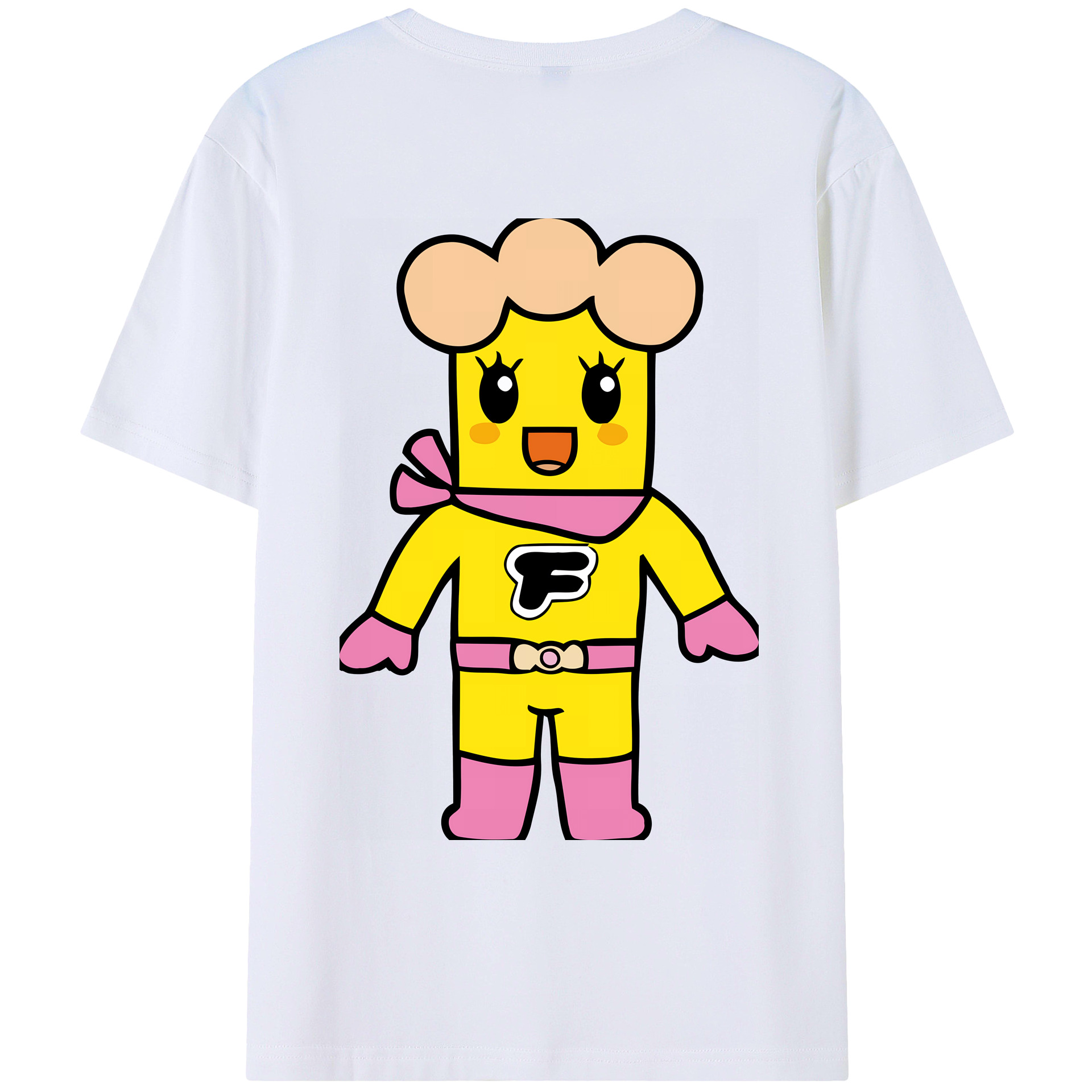 （画像用） アンパンマン Anpanman 綿100％ メンズ半袖Tシャツ（バックプリント） 通気性