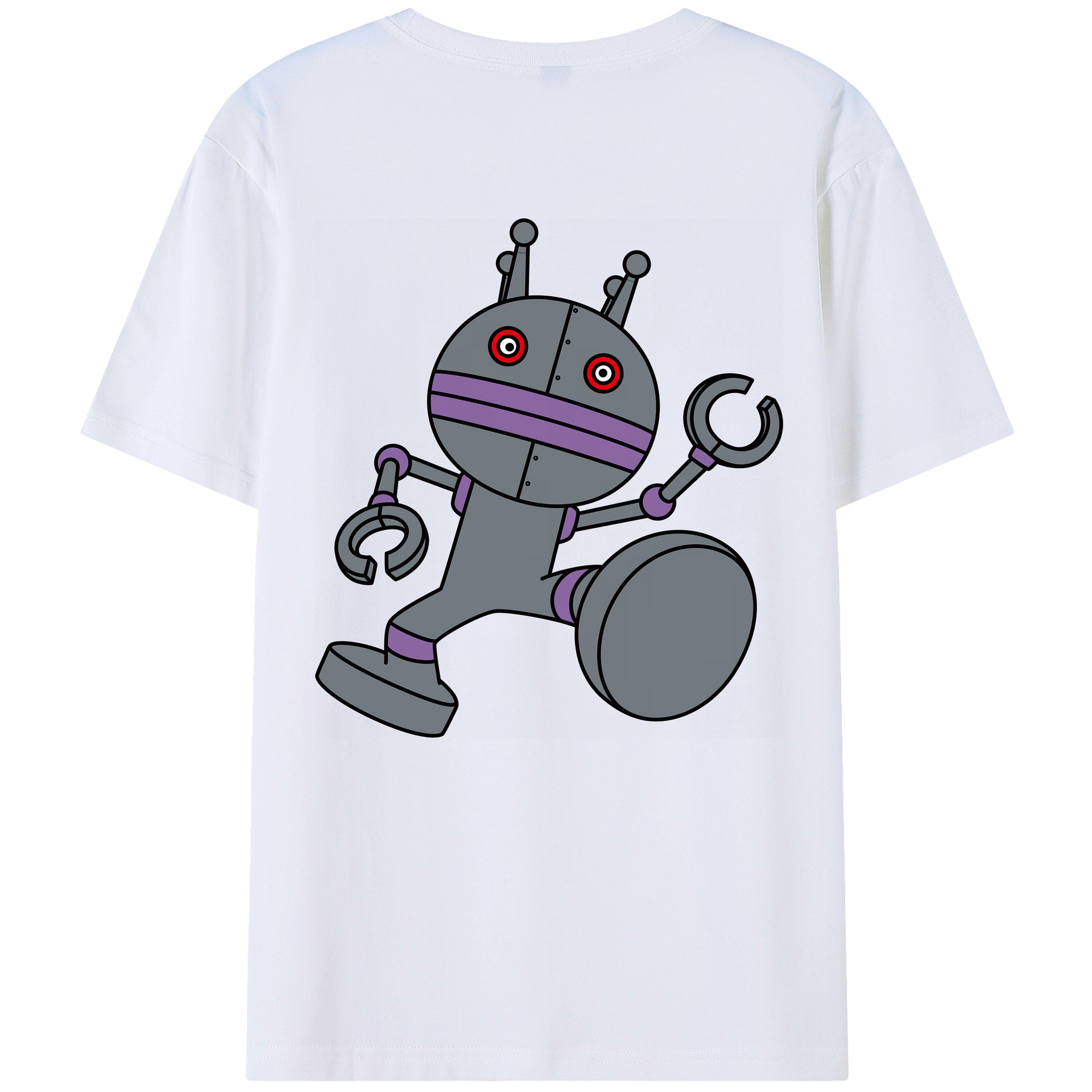 （画像用） アンパンマン Anpanman 綿100％ メンズ半袖Tシャツ（バックプリント） 通気性