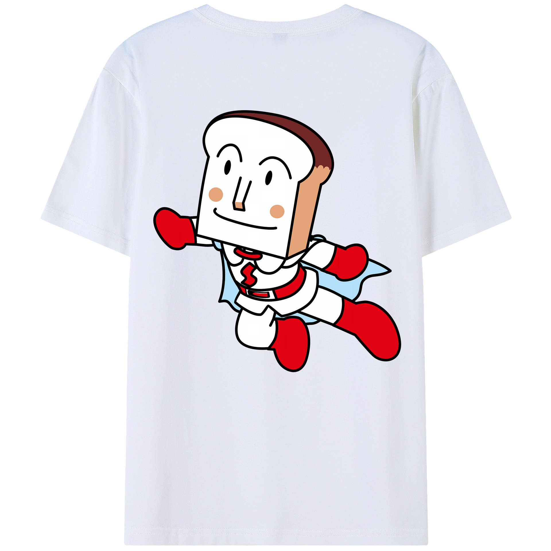 （画像用） アンパンマン Anpanman 綿100％ メンズ半袖Tシャツ（バックプリント） 通気性
