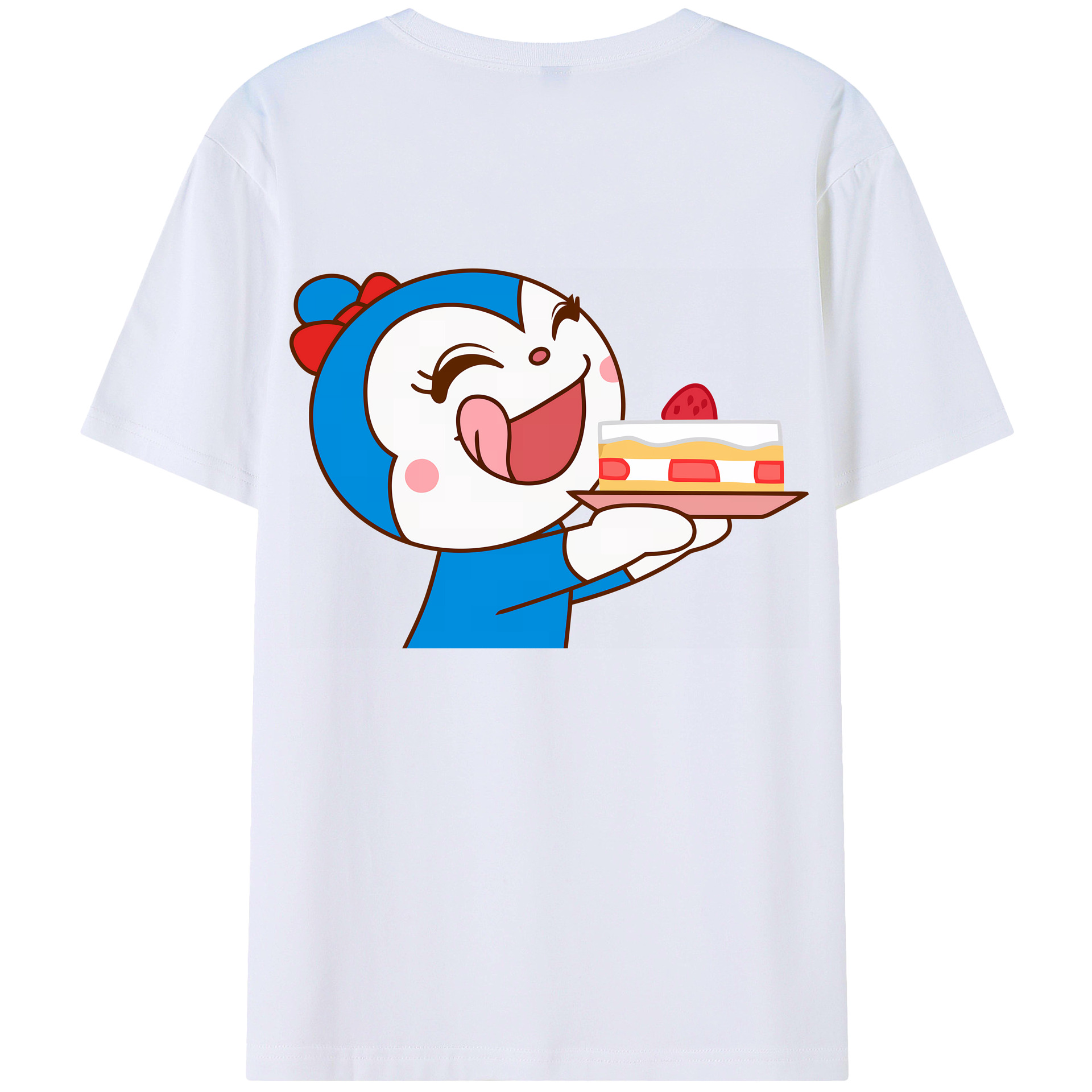（画像用） アンパンマン Anpanman 綿100％ メンズ半袖Tシャツ（バックプリント） 通気性